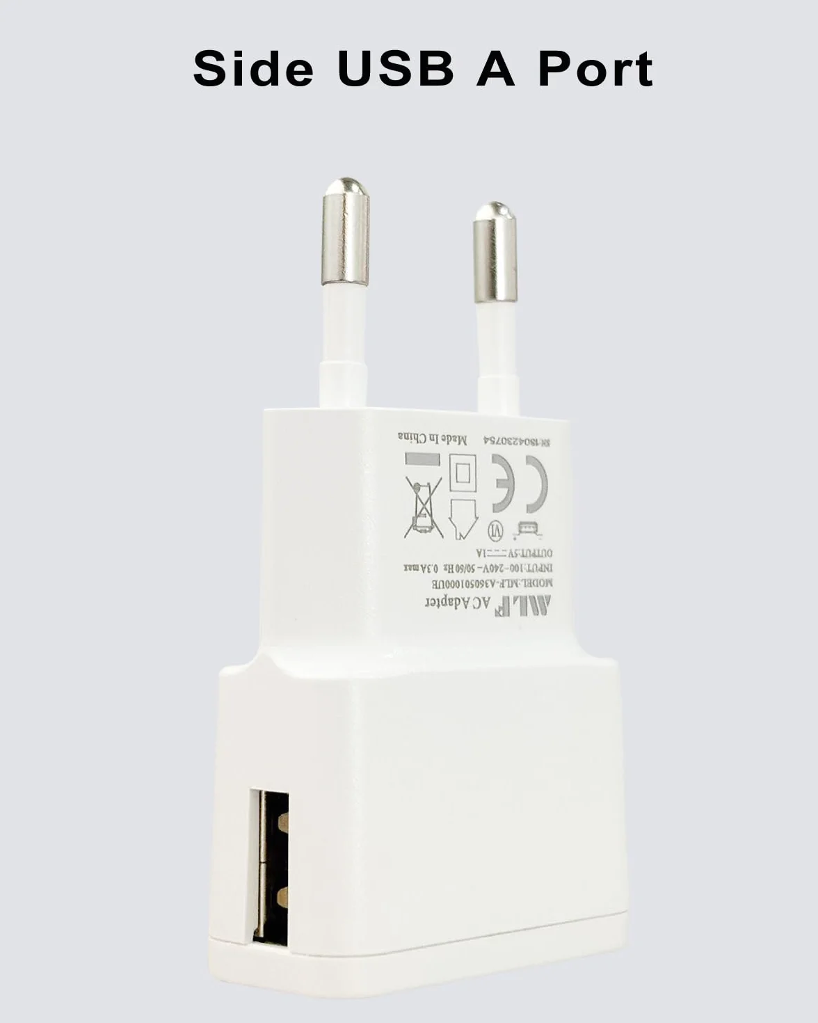 Ładowarka USB, 5 V, 1 A, 5 W, adapter sieciowy AC-DC, do kamer IP, tabletów, odtwarzaczy MP3, czytników e-booków, smartfonów, elektronarzędzi i wielu innych