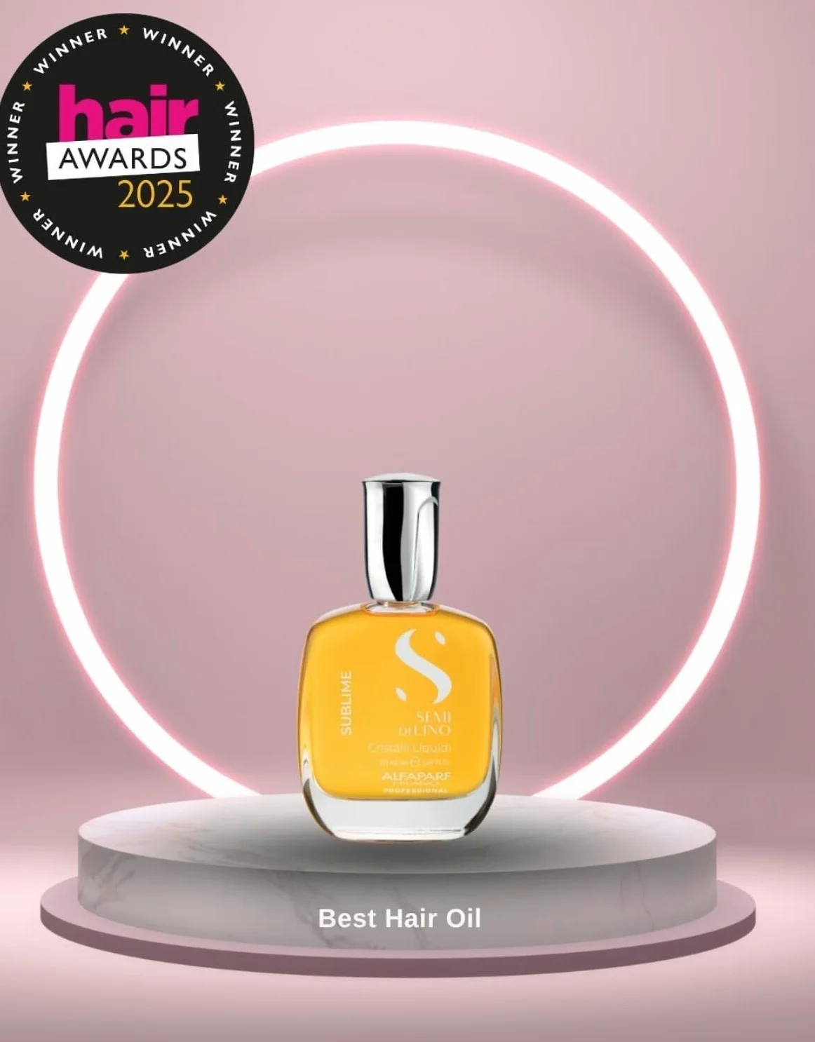 ALFAPARF SEMI DI LINO SUBLIME Cristalli Liquidi Płynne kryształki do włosów 50ml