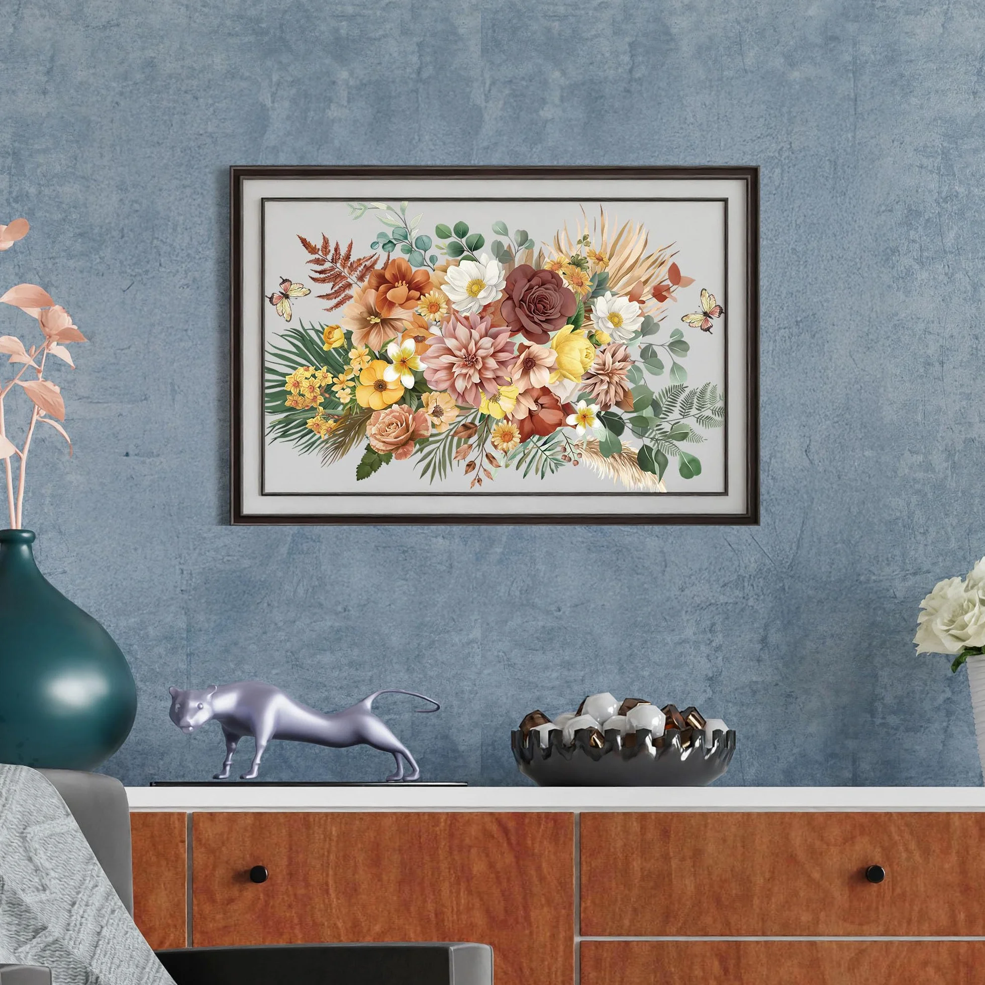 Joeyan Boho Transfery i naklejki do szorowania mebli DIY 43 x 30 cm x 2