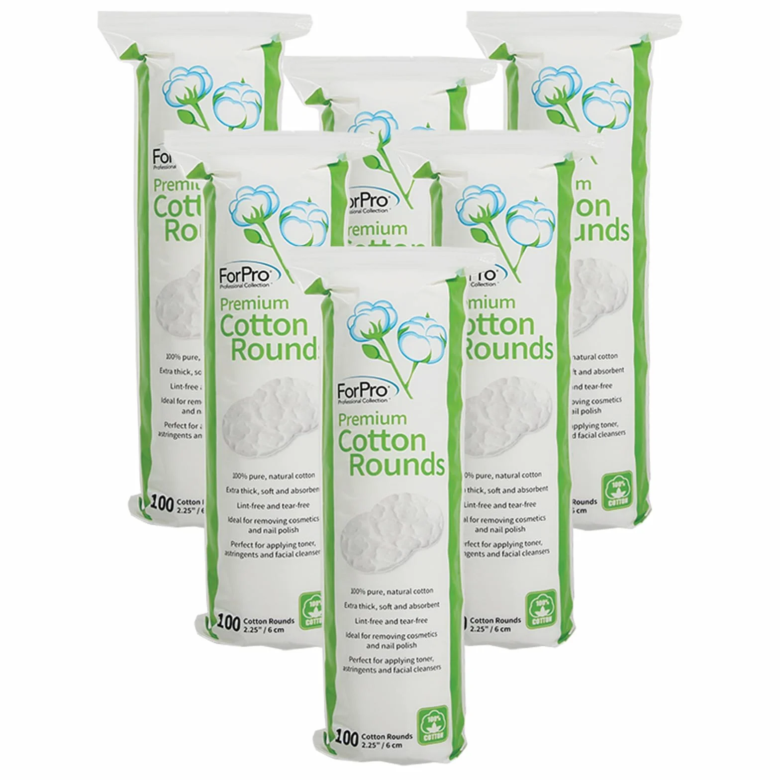 dla Pro Premium Cotton Rounds, 2,25 cala, 600 sztuk wg dla Pro