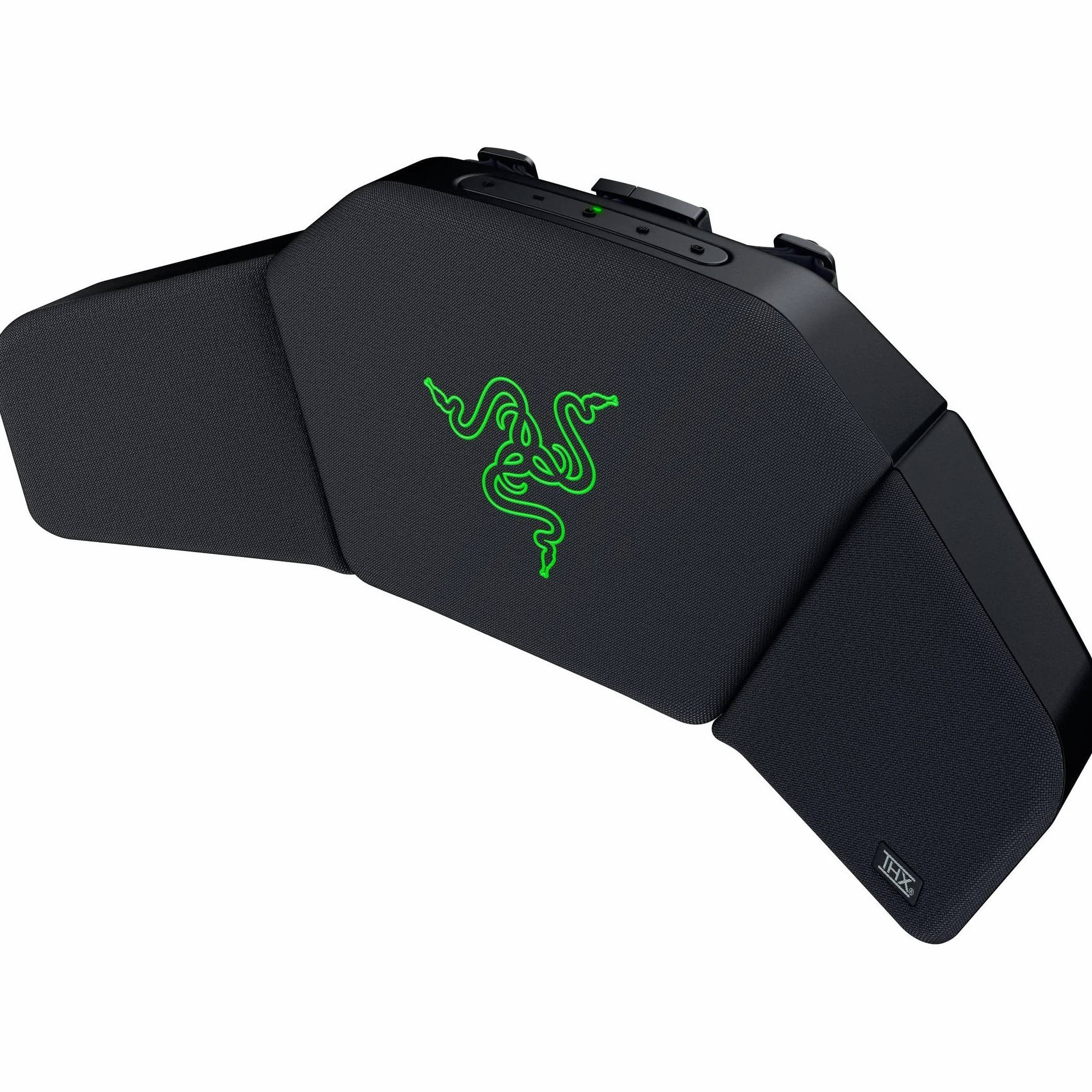 Razer Clio - Bezprzewodowa poduszka na głowę z dźwiękiem przestrzennym THX (wyściełana pluszowa wyściółka, 43 mm pełnozakresowe przetworniki, HyperSpeed Wireless i Bluetooth) Czarny