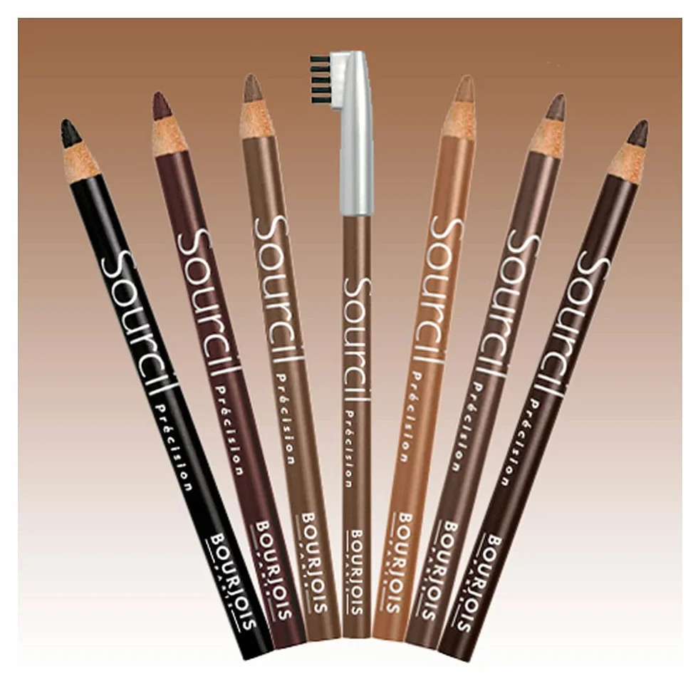 Bourjois Sourcil Précision kredka do brwi z wbudowaną szczoteczkąnr nr 01 - Noir Ebène