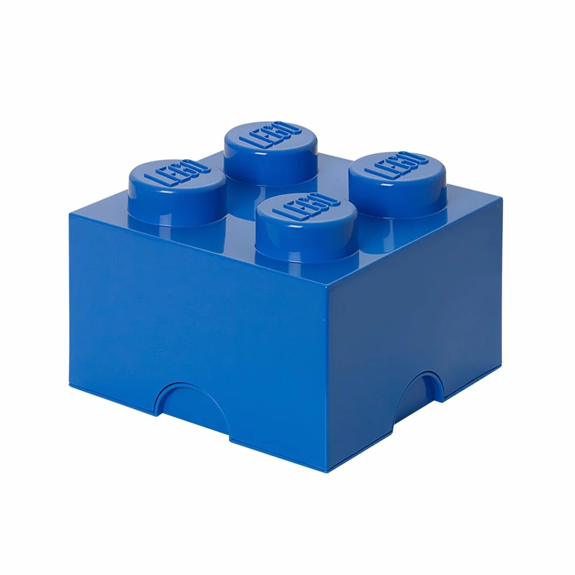 LEGO Kamień do Przechowywania, 4 Wypustki, Pudełko do Przechowywania, Niebieski
