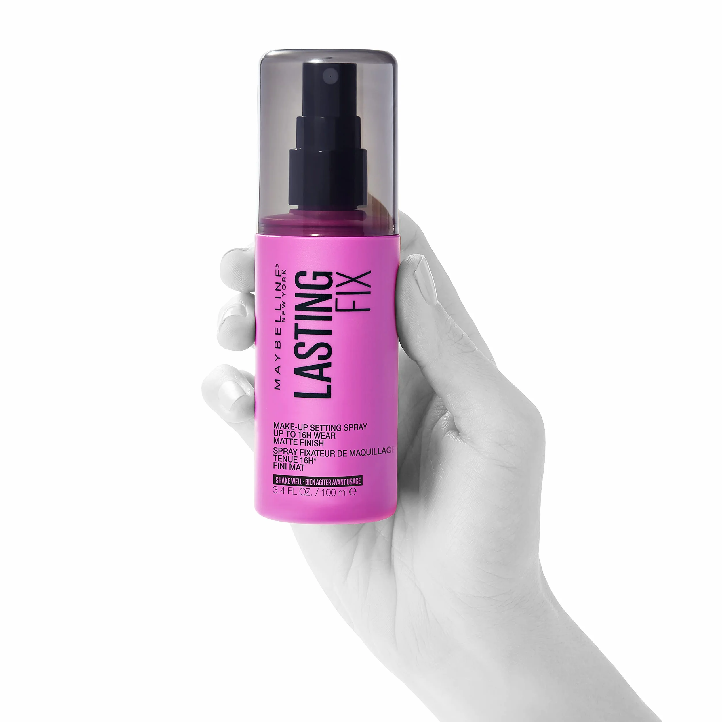 Maybelline New York Lasting Fix spray utrwalający makijaż, perfekcyjny makijaż przez wiele godzin, 100 ml