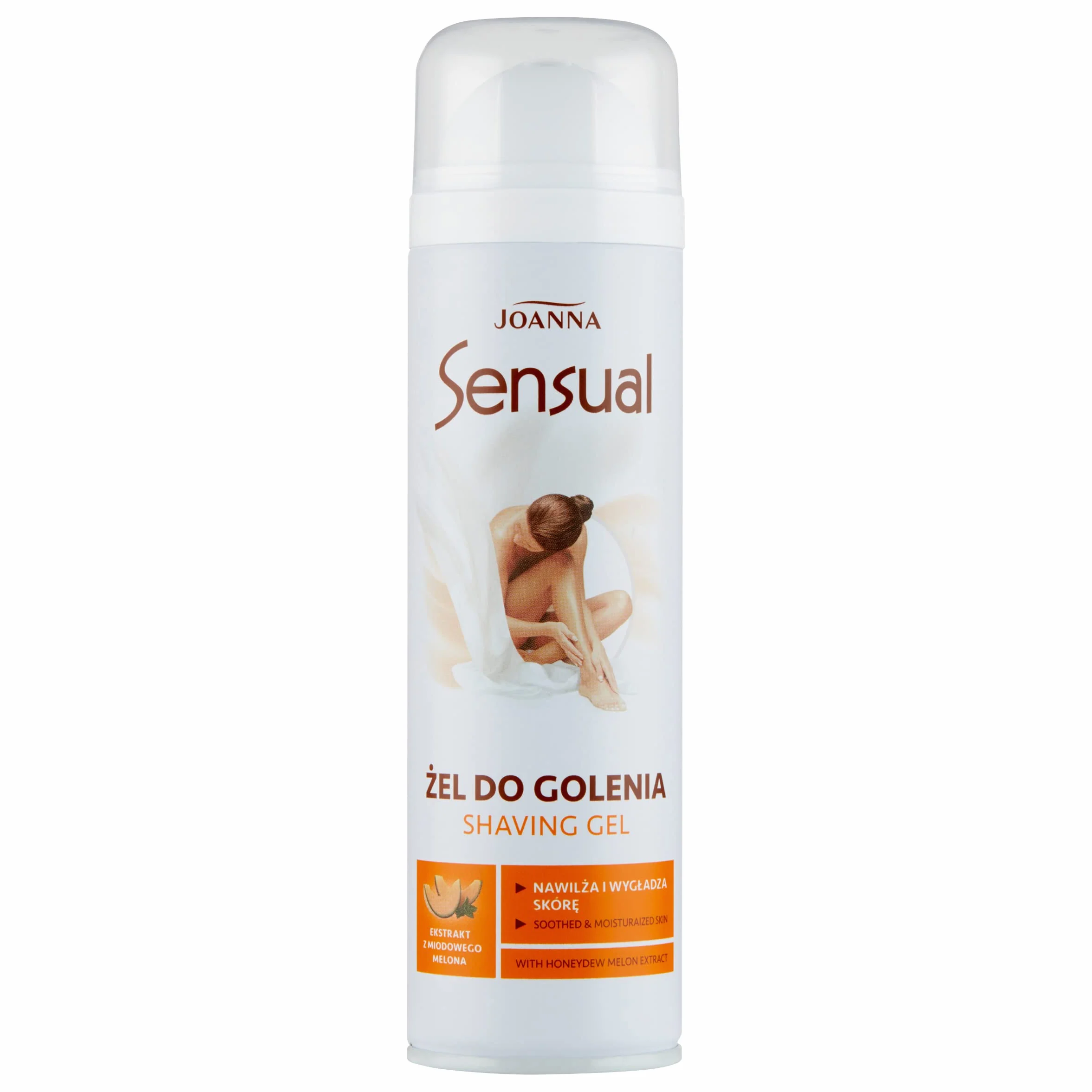 JOANNA SENSUAL Żel do golenia MIODOWY MELON, delikatny 200ml