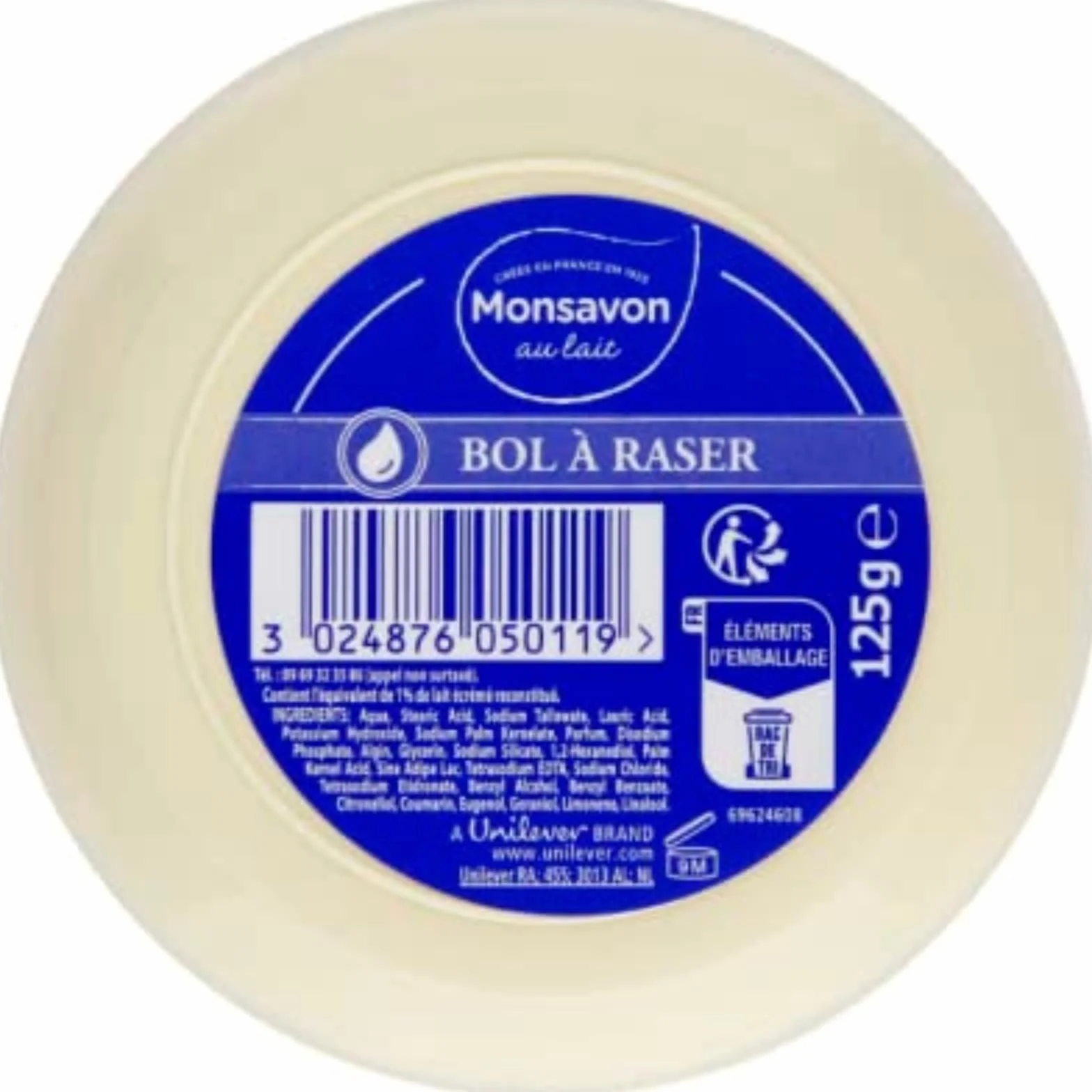 Monsavon Miska do golenia – pudełko 125 g