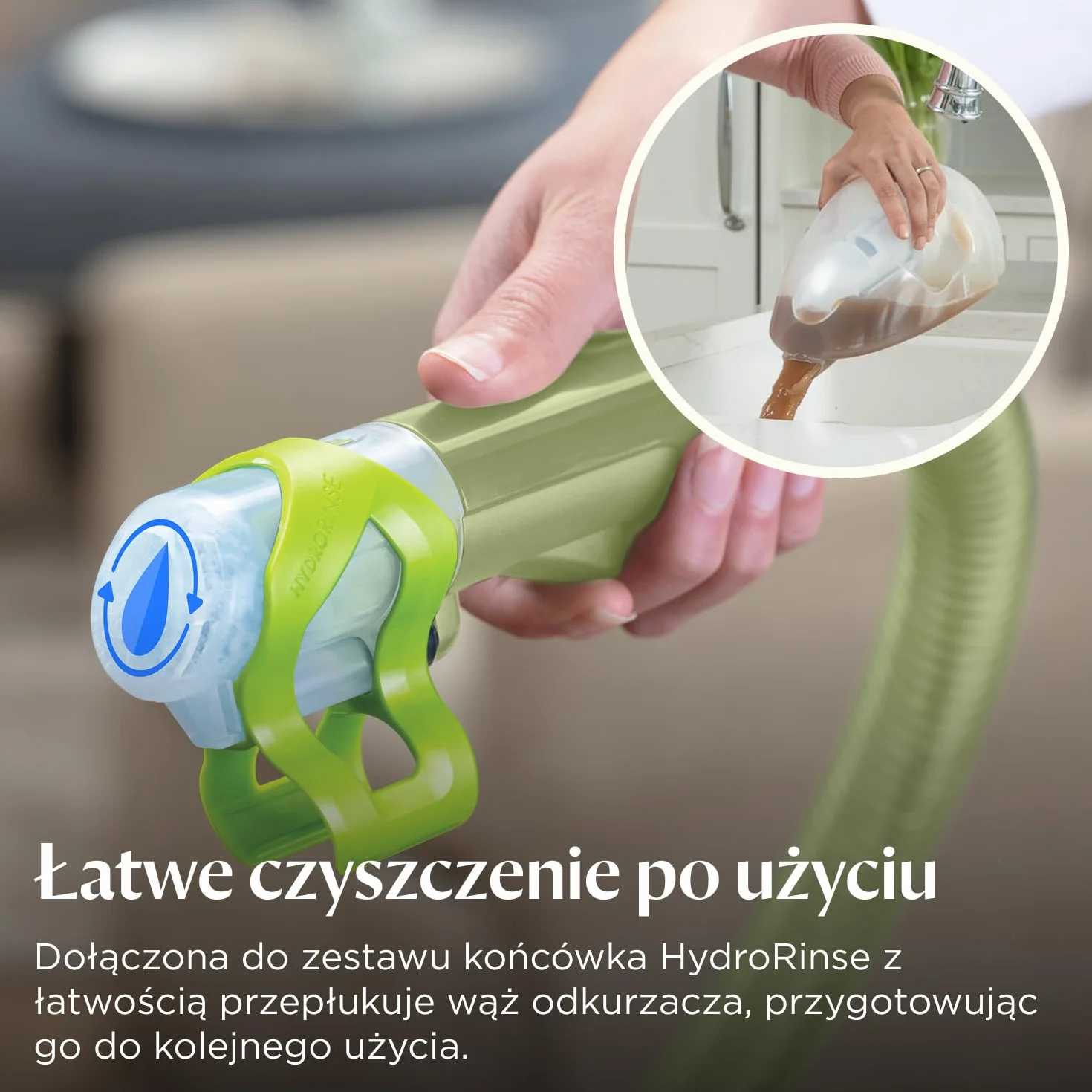 BISSELL Little Green Odkurzacz Piorący 340W 4098N do Tapicerki Dywanów Samochodów