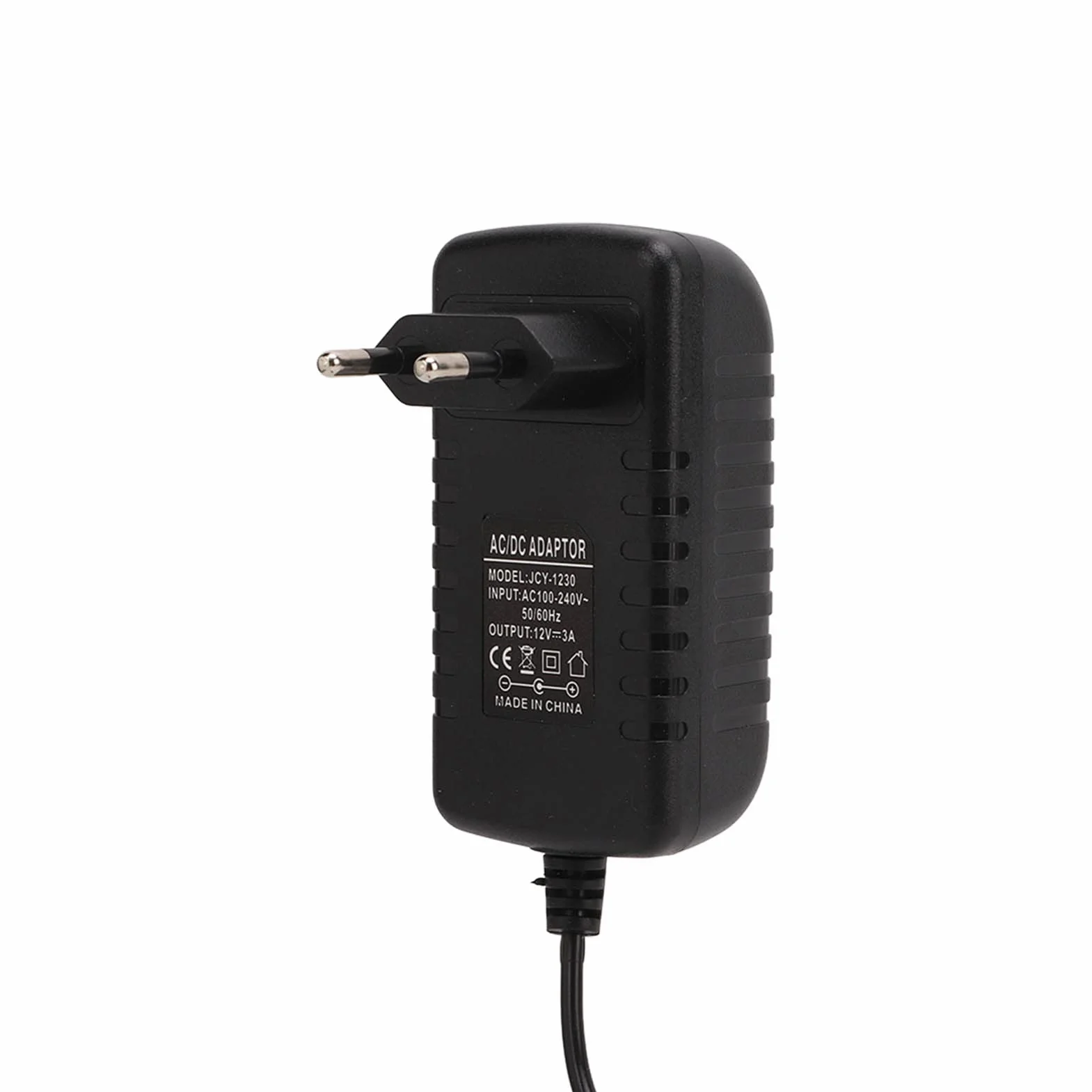 Sonew Zasilacz 12V 3A, Uniwersalny Transformator Zasilający do Monitora, Izolacja Prądu Stałego Funkcje Adapter Wtyczka EU 100‑240V