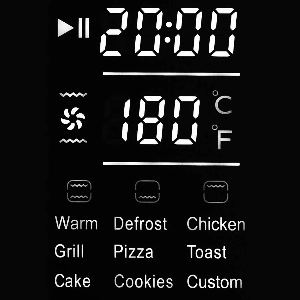 GASTROBACK Mini piekarnik 26 l 5 funkcji 30°C-230°C Cool Touch z kamieniem do pizzy