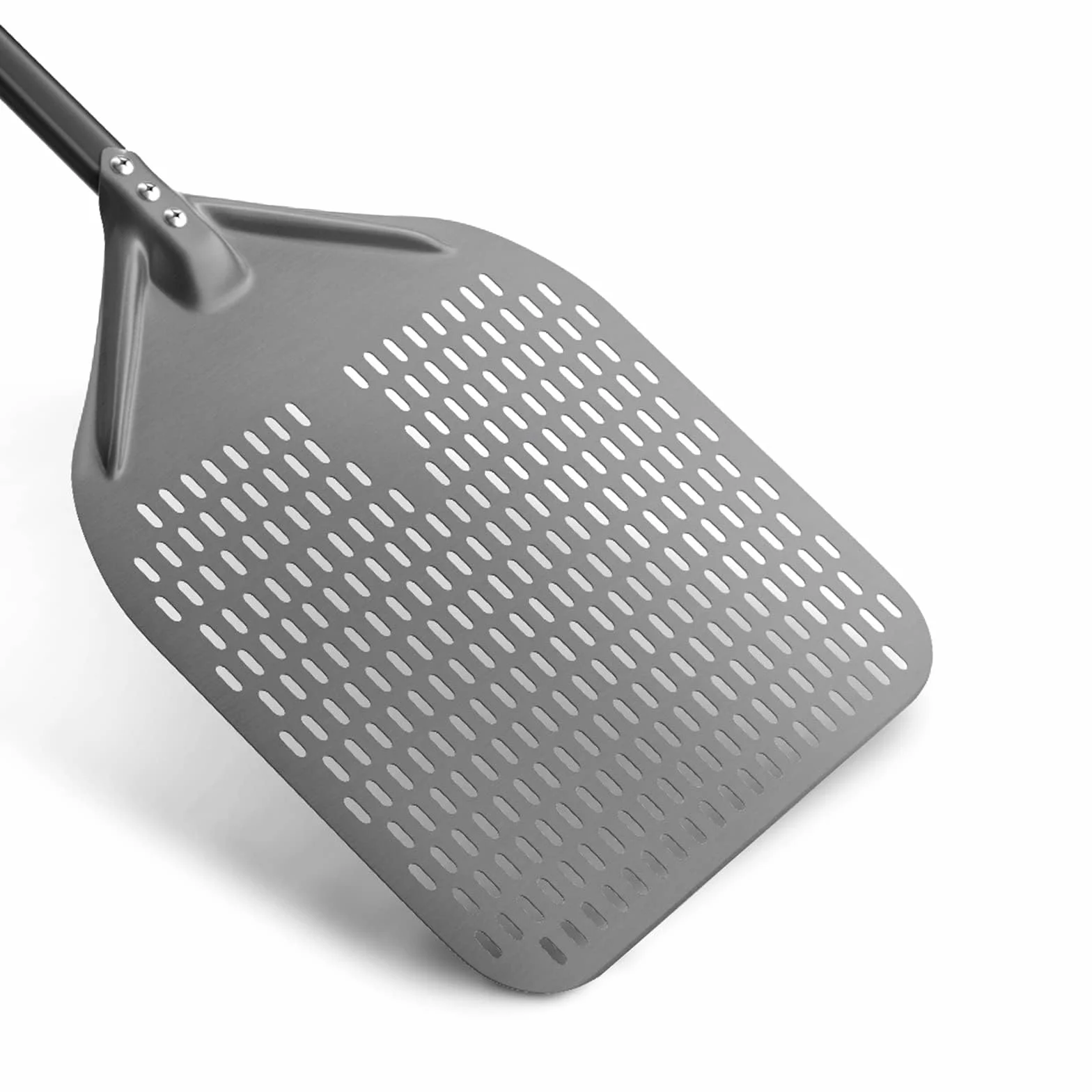 G.a HOMEFAVOR prostokątna łopatka do pizzy 35,5 cm, twarda anodowana aluminiowa