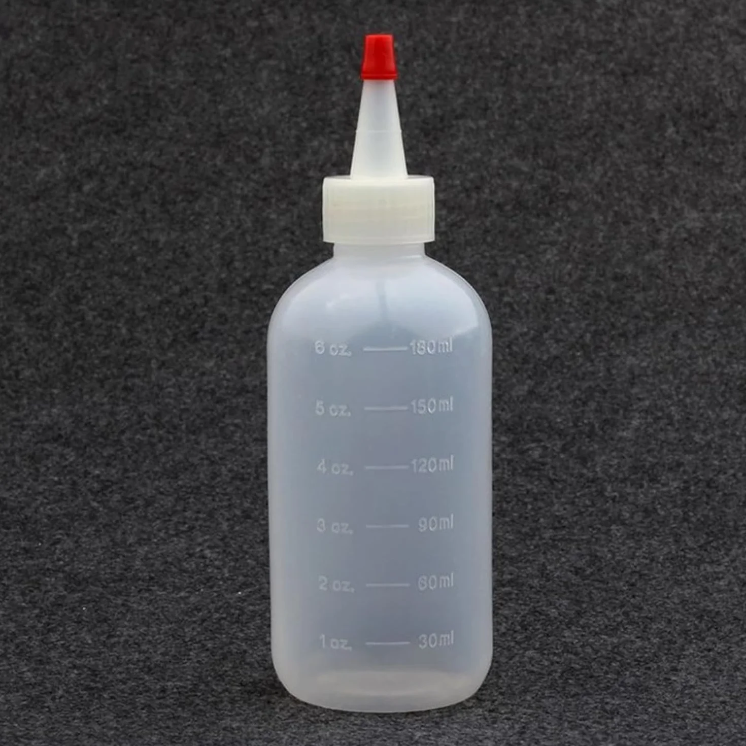 Zestaw 3 sztuk plastikowych butelek, aplikator, przezroczyste butelki szamponu z pokrywką, do salonu fryzjerskiego, akcesoria kąpielowe