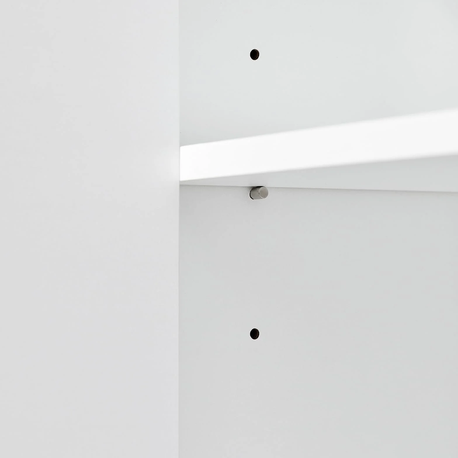 SoBuy Szafka na Drukarkę 2 Szuflady 1 Drzwi Mobilna na Kółkach Biała 60x35x70 cm FBT105-W
