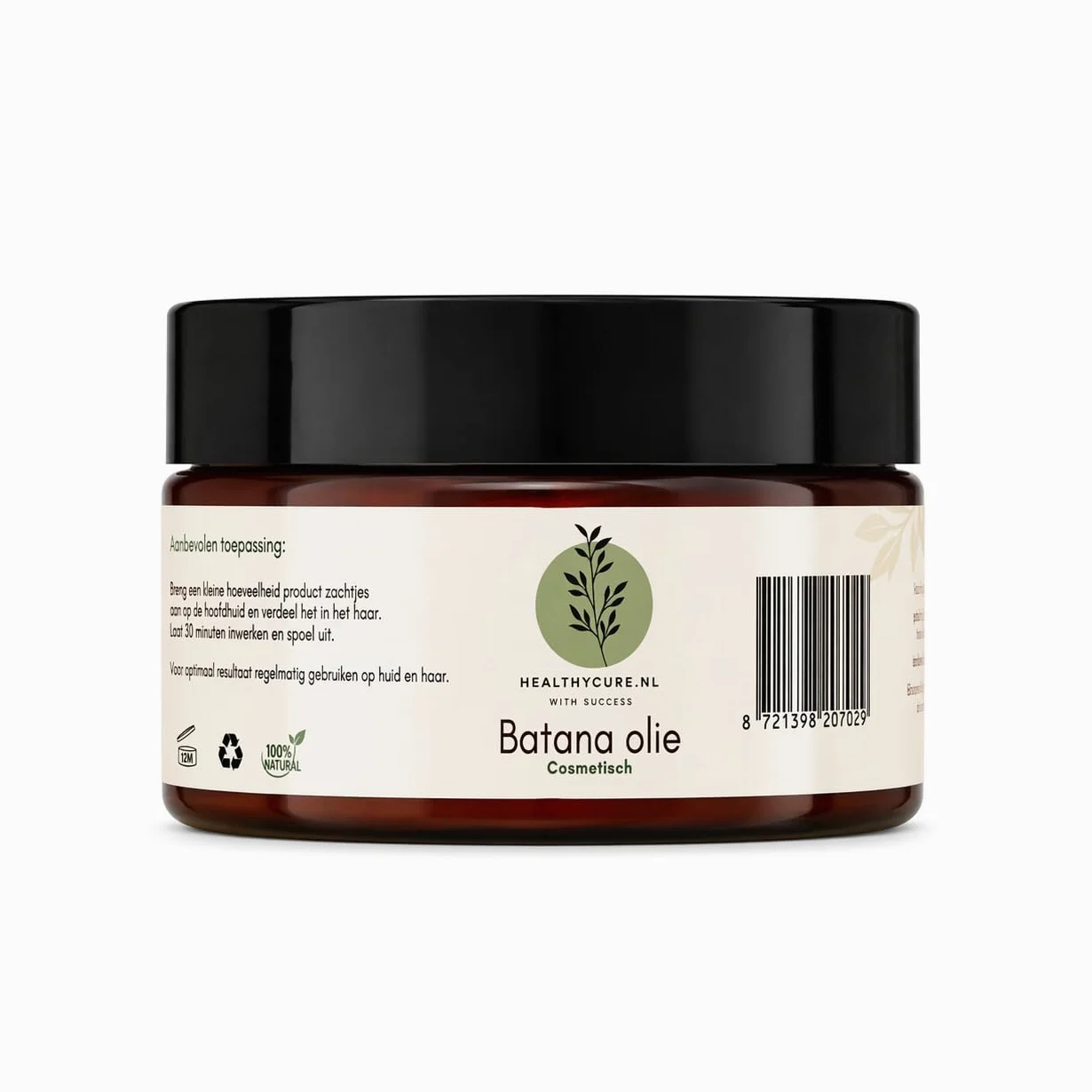 Batana Oil 100 ml – 100% czysty olejek do włosów, samtłoczony, do włosów suchych i zniszczonych, naturalna pielęgnacja włosów