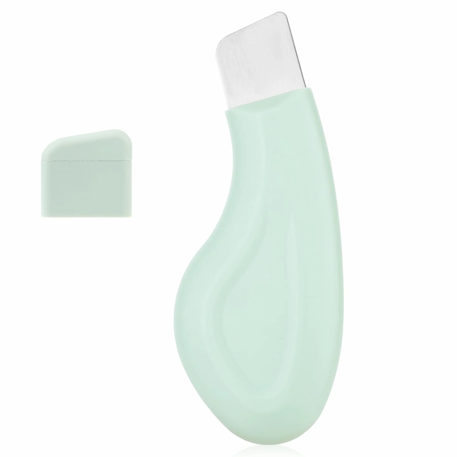 Narzedzie do Usuwania Zaskórników, Silikonowy Skrobak do Usuwania Zaskórników z Nosa Szpatulka do Twarzy Deep Clean Master Pore Extractor Lagodny i Bezpieczny Peeling do Skóry Nosa