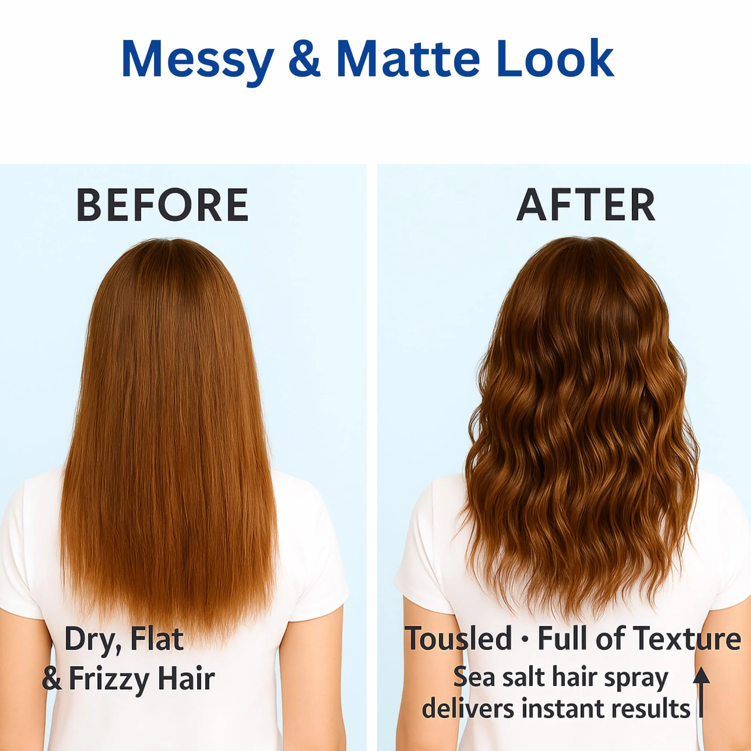 Morfose Sea Salt Hair Spray 250 ml – sól morska w sprayu dla objętości i tekstury – swobodny wygląd plaży z matowym wykończeniem – z minerałami morskimi i keratyną roślinną