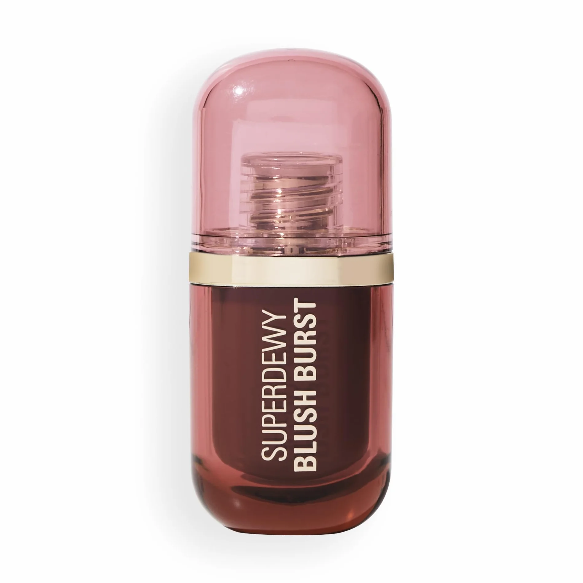 Revolution Superdewy Liquid Blush Burst odstraszacz do kąpieli serum peptyd kwas hialuronowy wegański odwodniony Caramel Cooler Bronze 4,2 ml