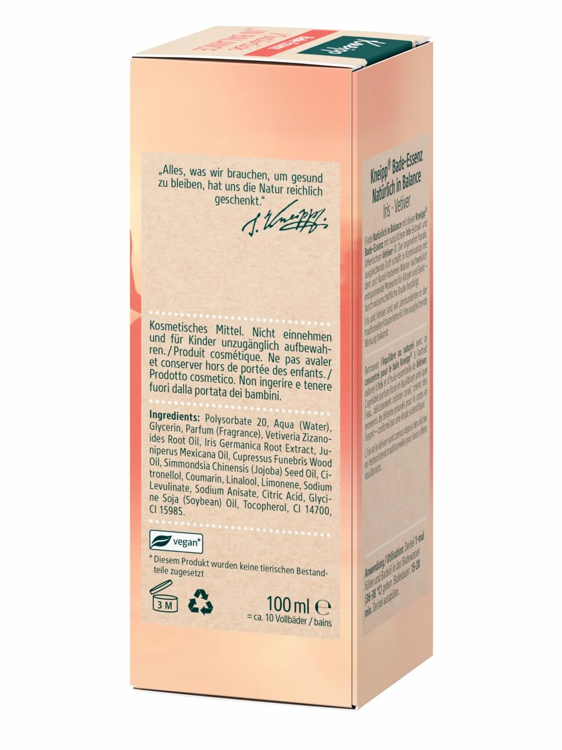 Kneipp Rhodiola Rosea Olejek do Kąpieli, 100 ml