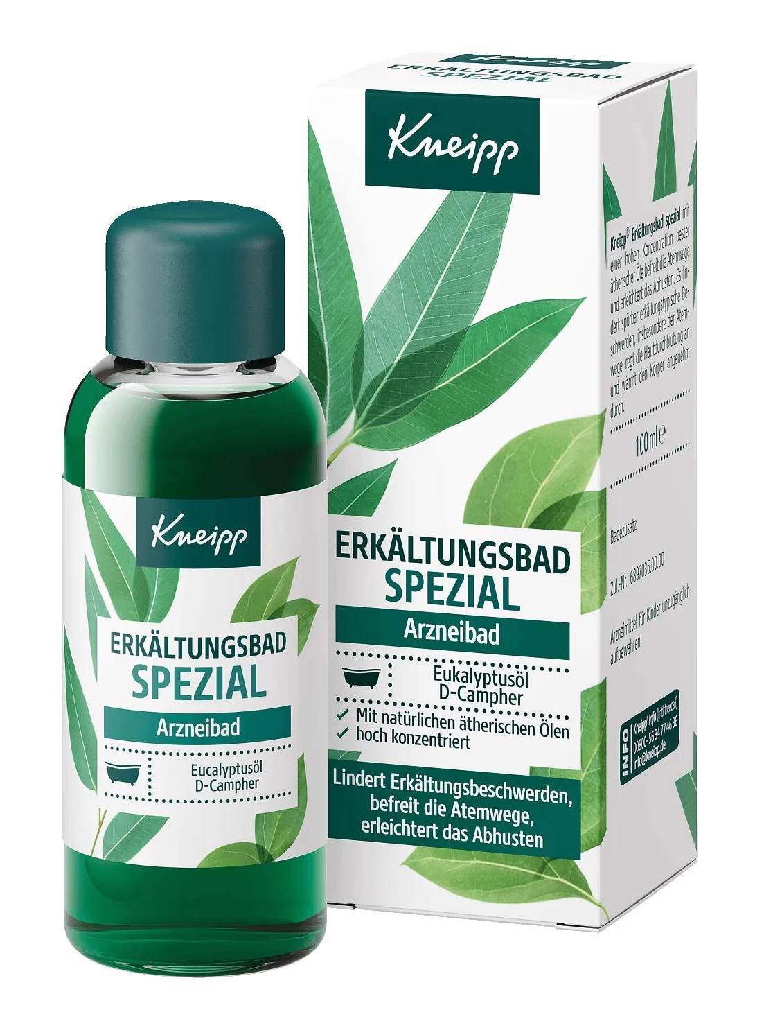Kneipp Spezial Eucaliptus Olejek do Kąpieli, 100 ml