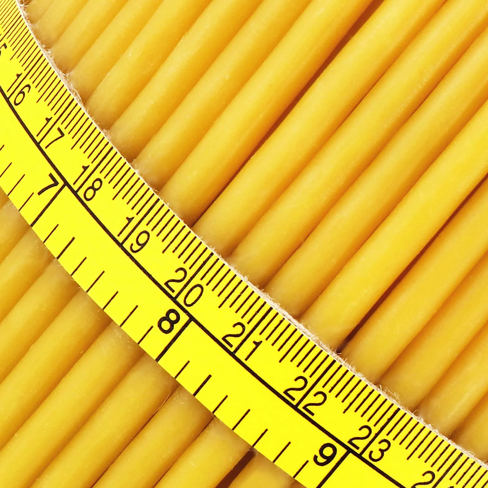 NKlaus - Cienkie Świece z Wosku Pszczelego - Wysokość 14 cm - Świece Ołtarzowe Rytualne - Jakość Kościelna (50 szt. - ok. 165 g) 36409