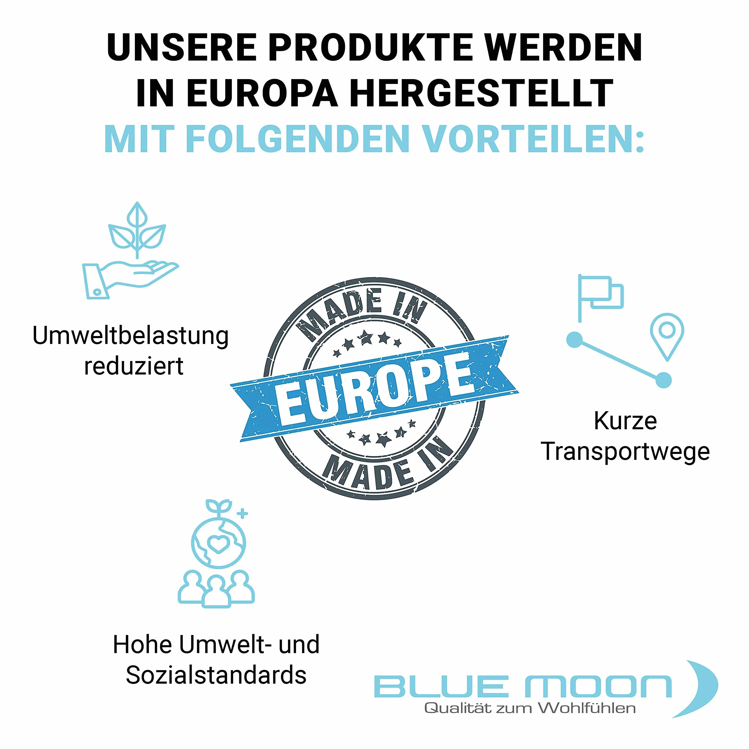 BLUE MOON Pościel lniana 155 x 220 ÖKO-TEX 2-częściowa 100% len stone washed