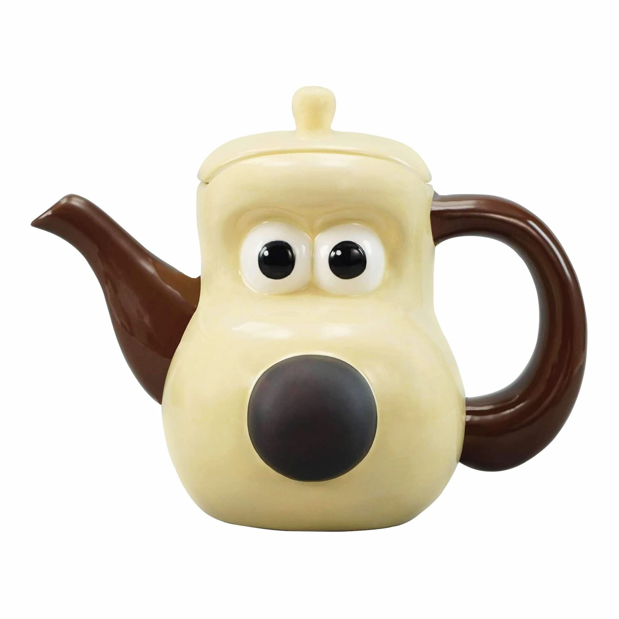 Czajniczek do herbaty w kształcie Wallace and Gromit Gromit Half Moon Bay