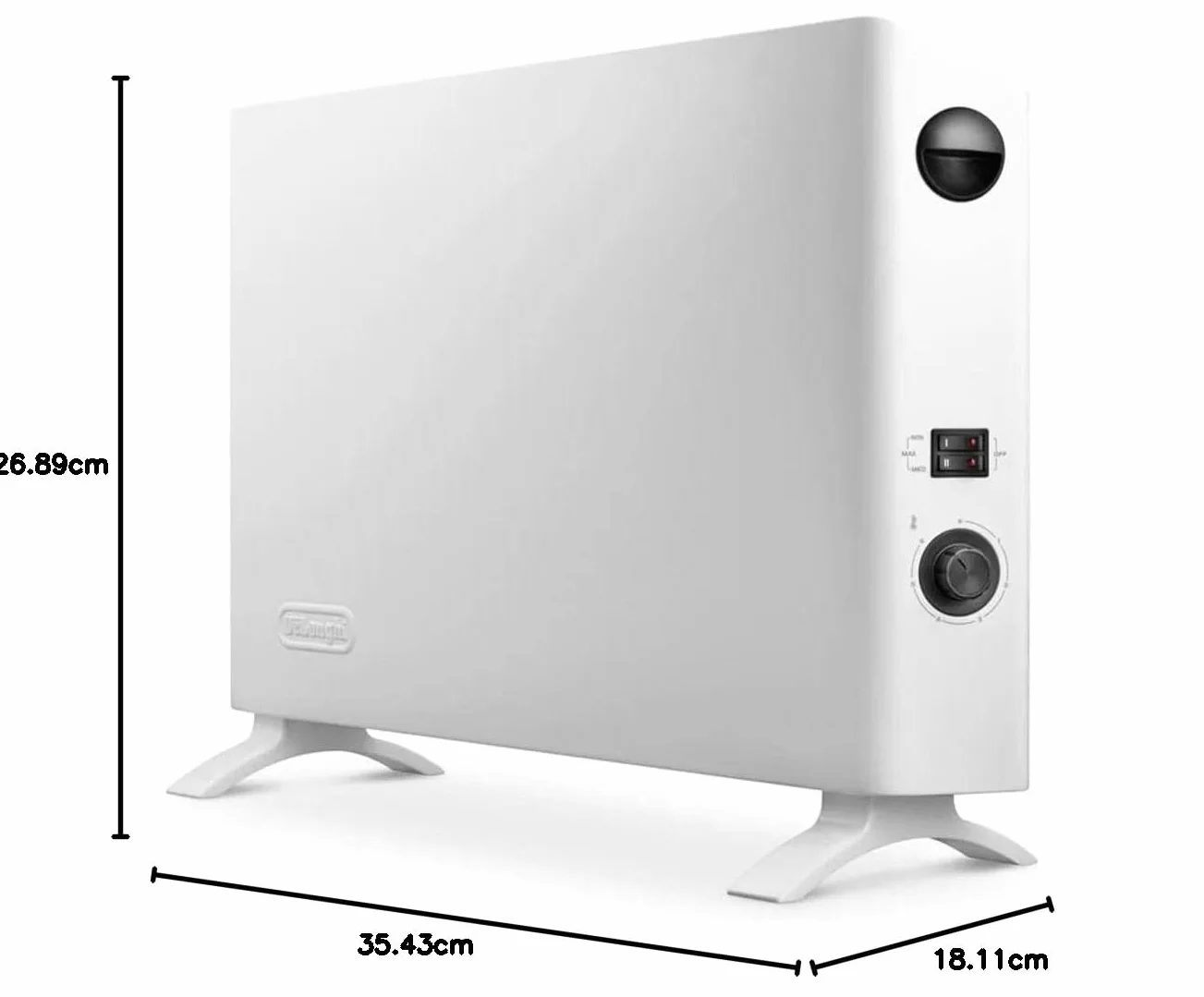 De'Longhi HSX2320F Konwektor elektryczny grzejnik do 60 m³ biały