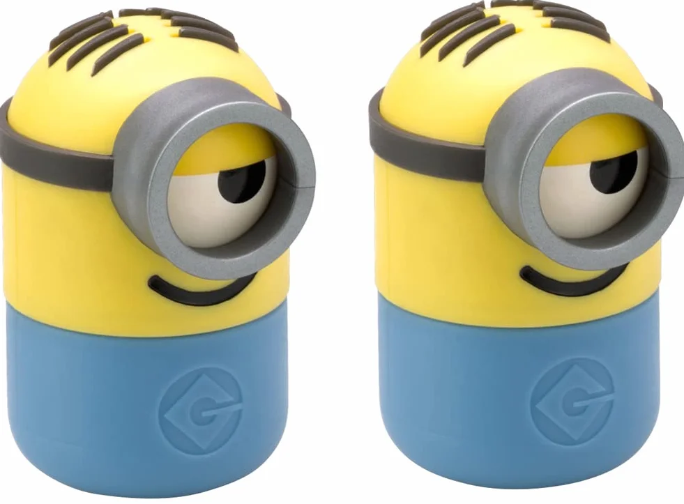 WMF Minionki 2-częściowy zestaw sterujący, od 3 lat, solniczka, pieprzniczka z mechanizmem przechylania, tworzywo sztuczne, bez BPA