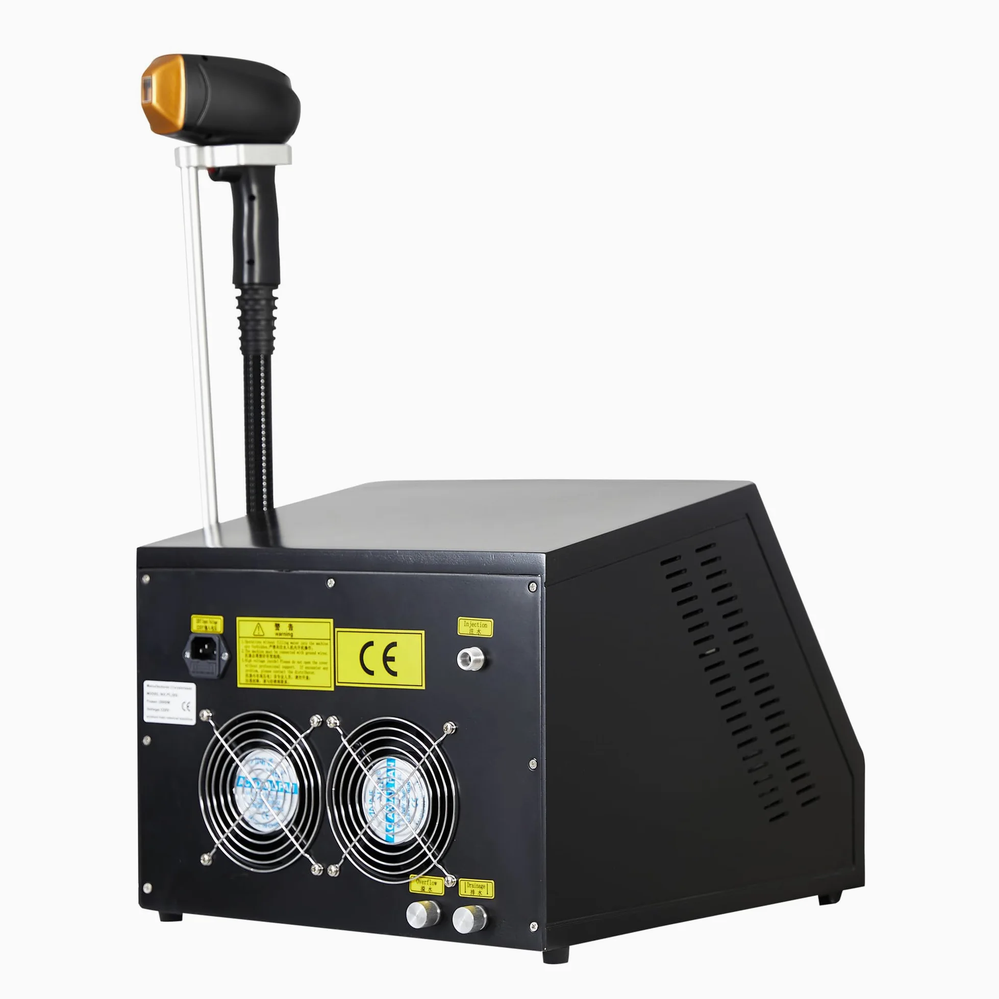 Depilator Laserowy Profesjonalny 3500W Alexandrite Ice Platinum 2025 - Bezbolesne Urządzenie do Trwałej Depilacji Diodowej dla Kobiet (Kolor Czarny)