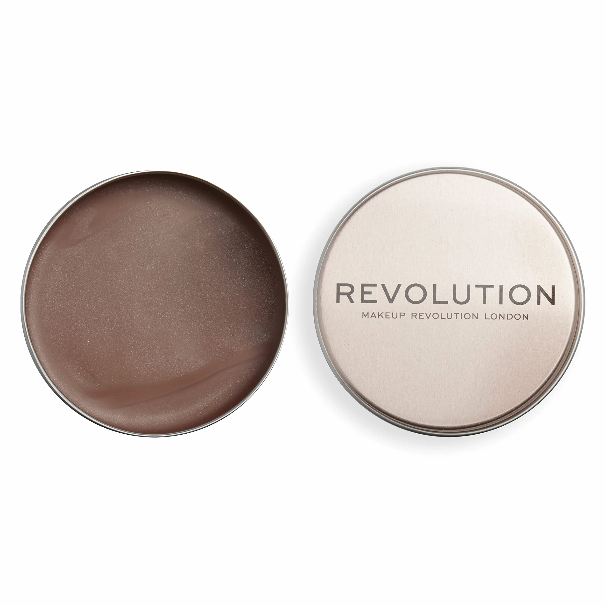 Makeup Revolution London, Balm Glow, balsam do policzków i ust, do wielokrotnego użytku, odświeżające wykończenie, naturalny nude, 32 g