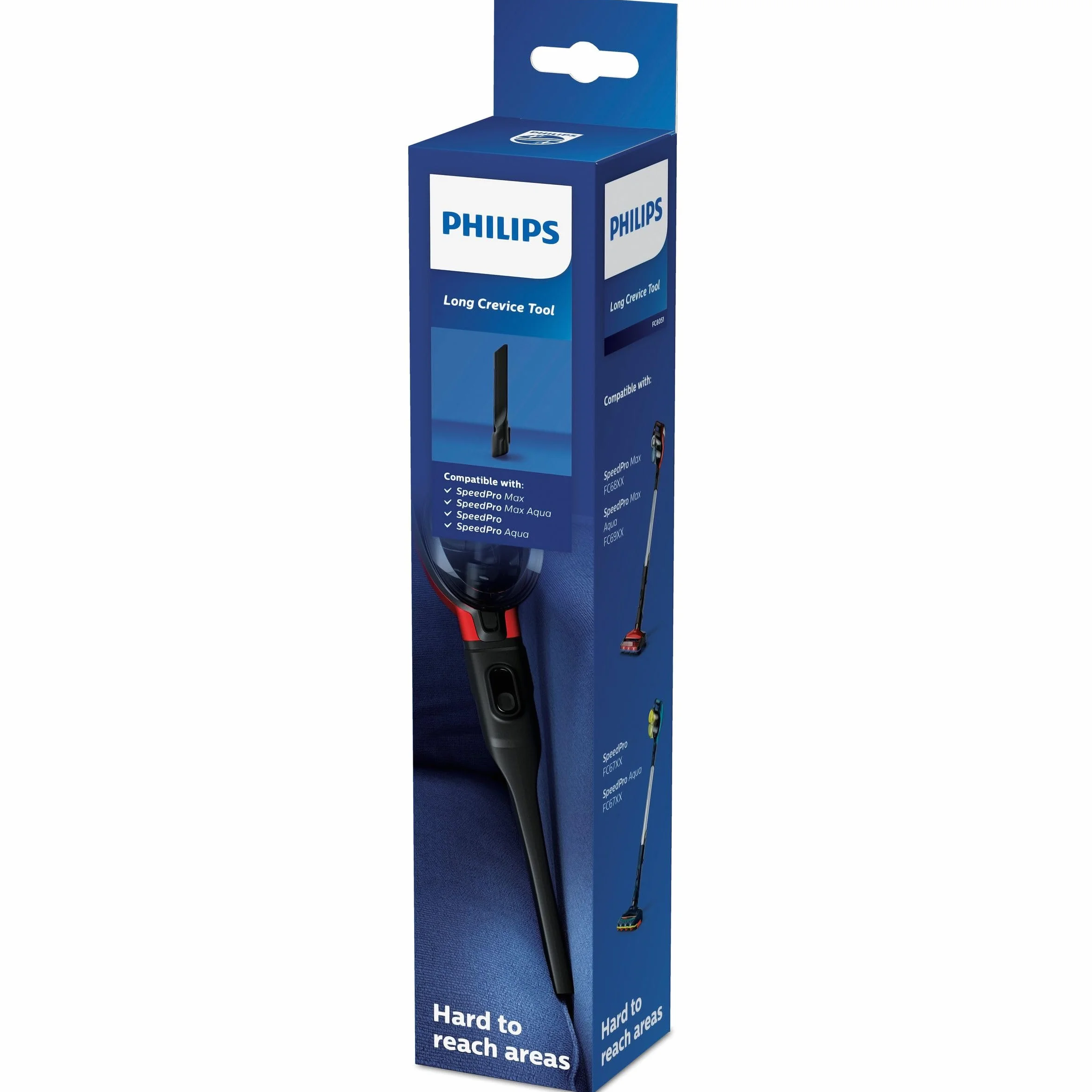 Philips Wąska ssawka szczelinowa do odkurzacza bezprzewodowego SpeedPro i SpeedPro Max FC8051/01