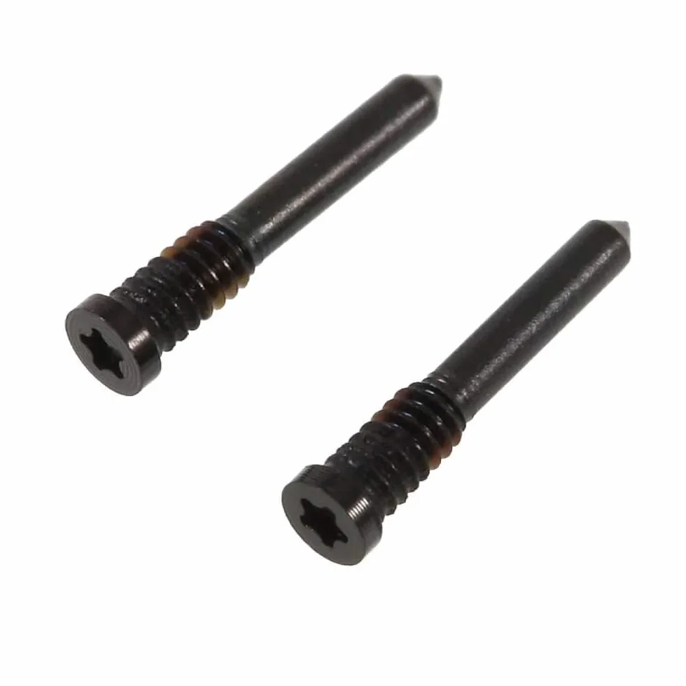 MMOBIEL 10 x bottenskruvar kompatibla med iPhone 12 Pro Max / 12 Pro / 12/11 Pro Max / 11 Pro / 11 / XS Max/XS/XR/X - svart