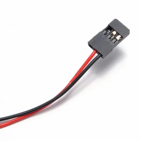 Pudełko na baterie obudowy odbiornika 4 AA RC model 6v wtyczka serwo