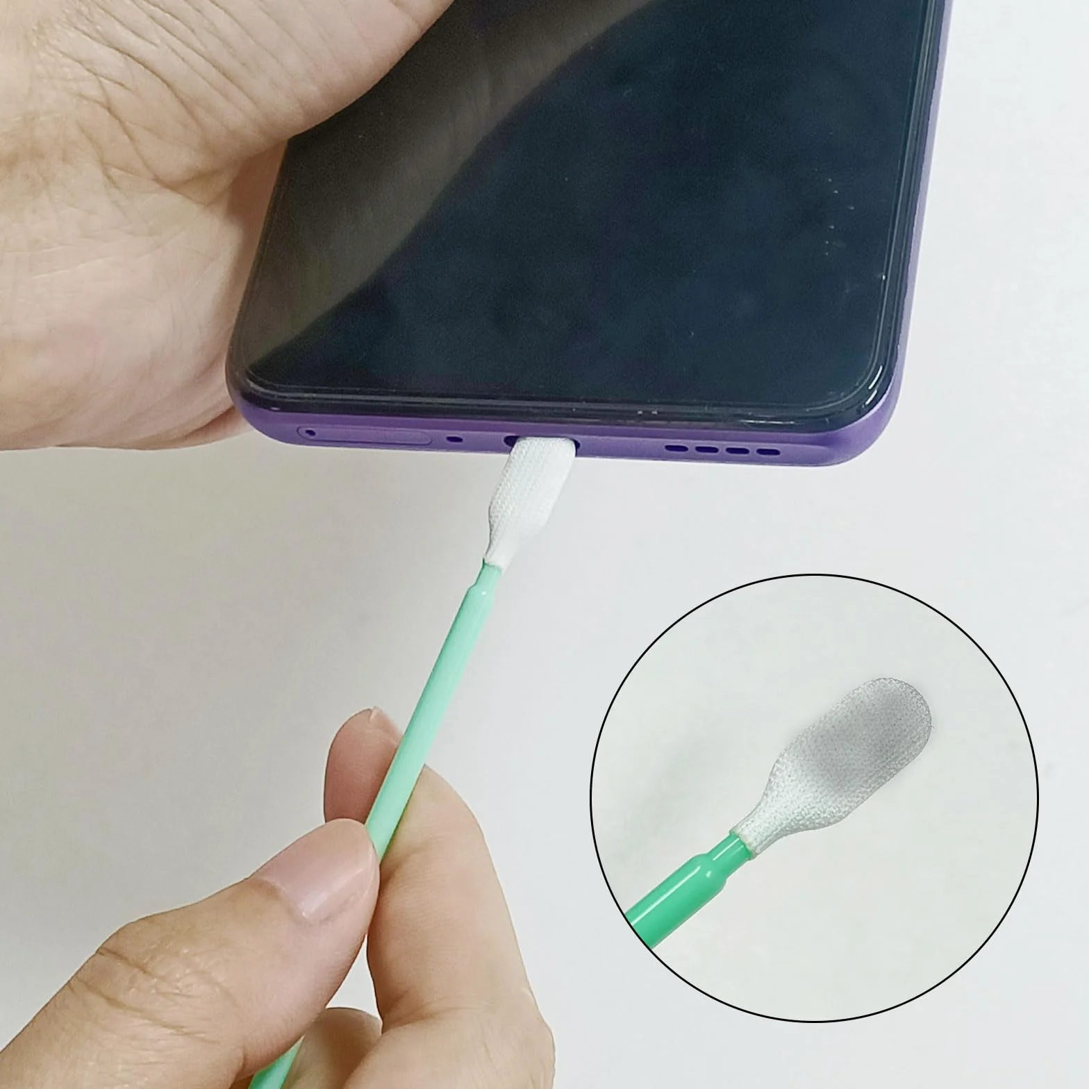 23-częściowy zestaw do czyszczenia telefonów komórkowych z portem USB, zestaw do czyszczenia gniazda słuchawkowego i ściereczek do czyszczenia, kompatybilny z iPhone'em, MacBookiem, Airpods,