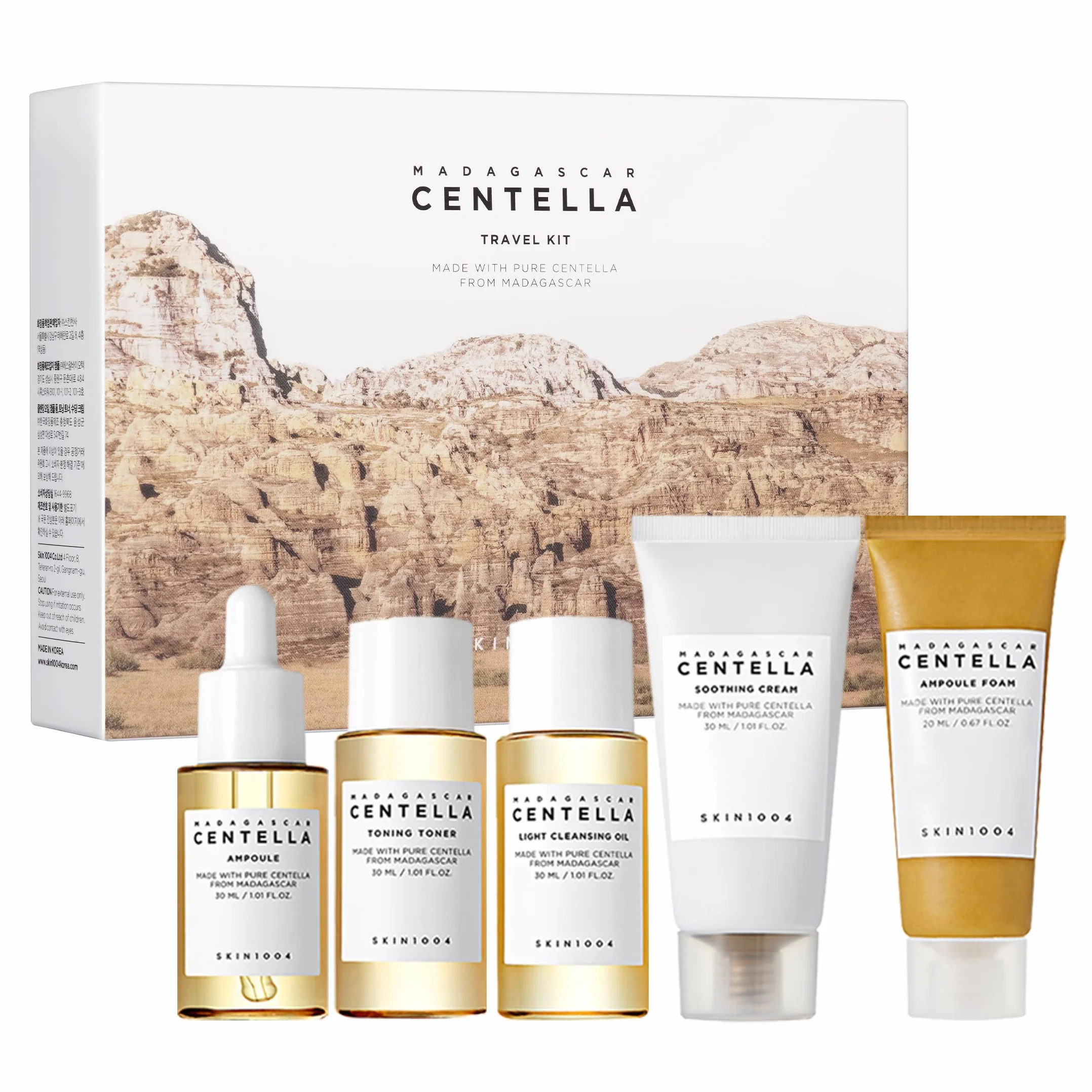 SKIN1004 Madagascar Centella zestaw podróżny