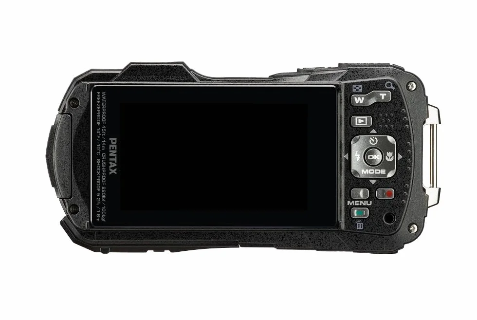 PENTAX WG-90 czarny - kompaktowy aparat cyfrowy, zaprojektowany do podwodnego zdjęcia codziennego życia do 14 metrów głębokości