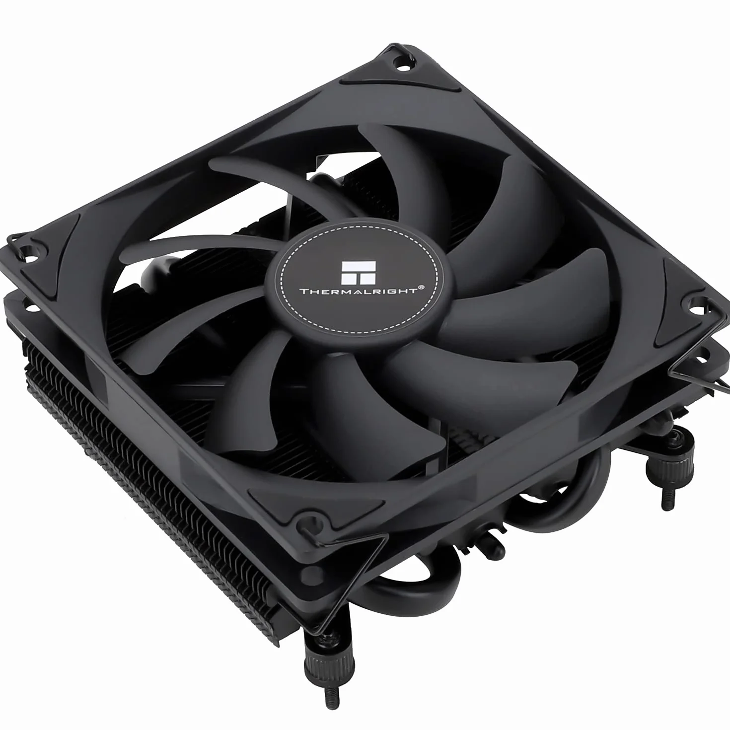 Thermalright TR AXP90-X36 Black Low Profile wentylator chłodzący CPU, wysokość 36 mm, wentylator TL-9015B Slin PWM, technologia AGHP, do AMD AM4/AM5 Intel 115X/1200/1700/1851