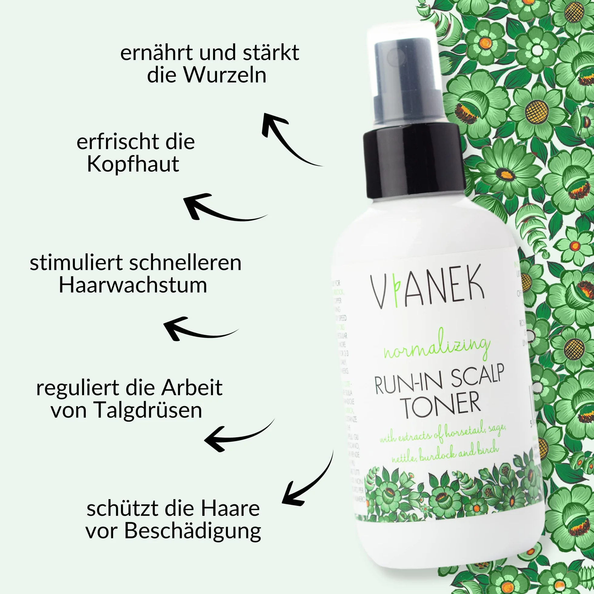 Vianek Normalizing Toner do Włosów, 150 ml