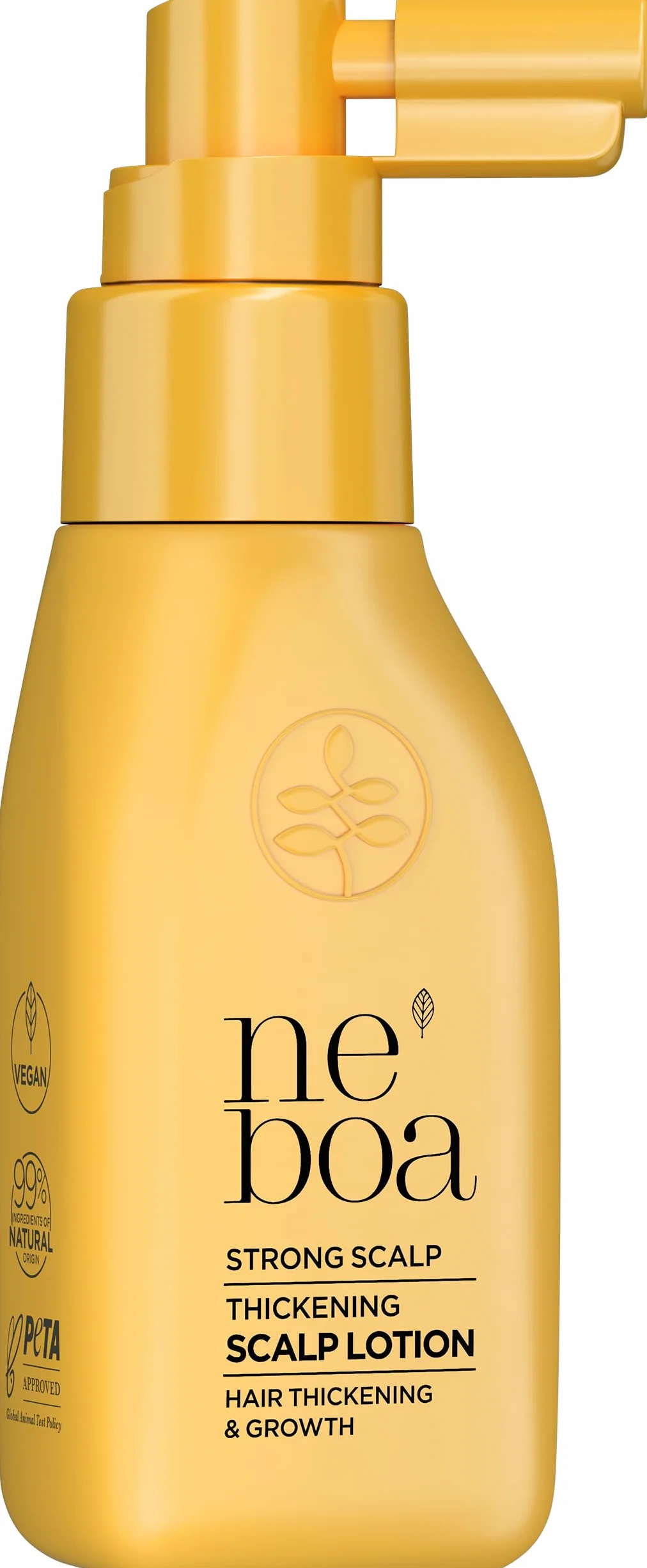 Neboa Strong Scalp, Wcierka do Włosów Zagęszczająca i Stymulująca Wzrost, 50 ml, Wegańska
