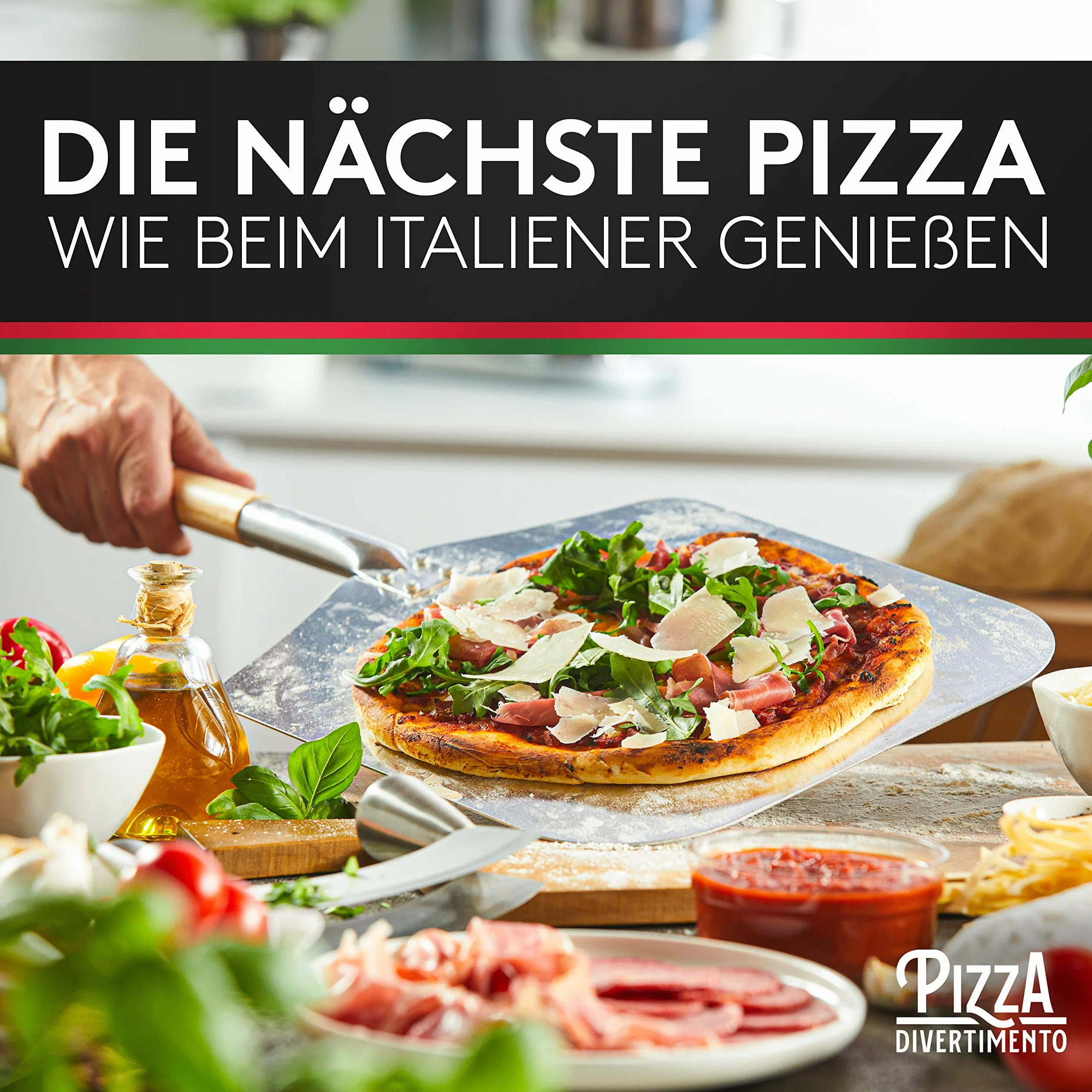 Łopatka do pizzy aluminiowa 83 cm Pizza Divertimento