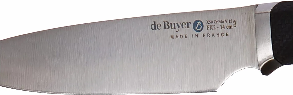 De Buyer Nóż serwisowy, stal nierdzewna, srebrny, długość 14 cm