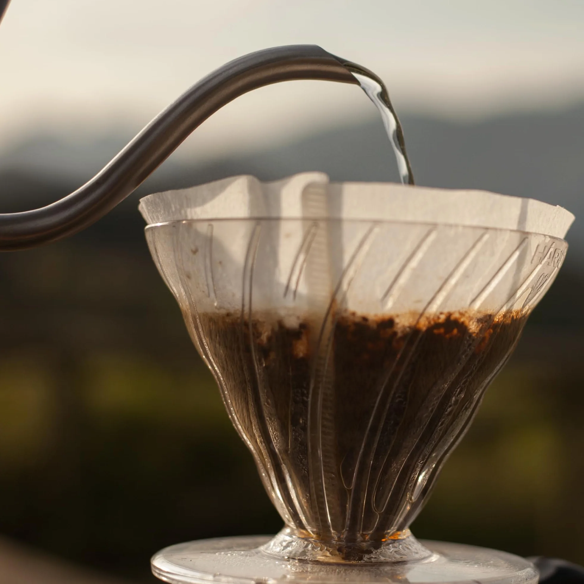 Hario V60 Filtry do Kawy Biały 03 100 sztuk