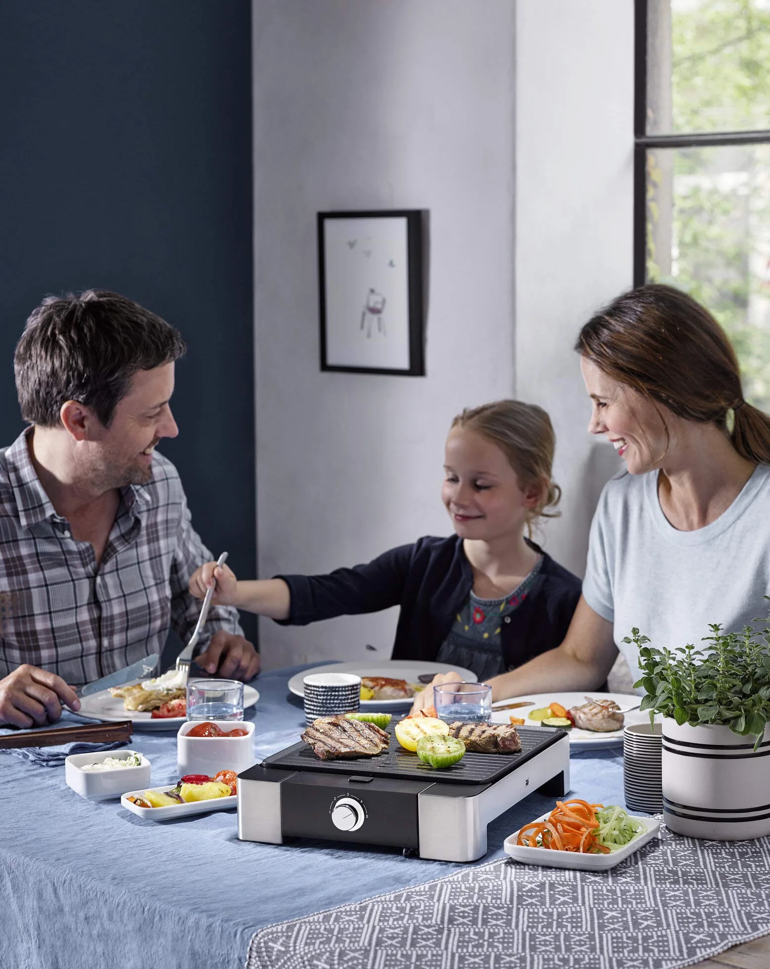 WMF Lono Quadro grill stołowy elektryczny 1250 W