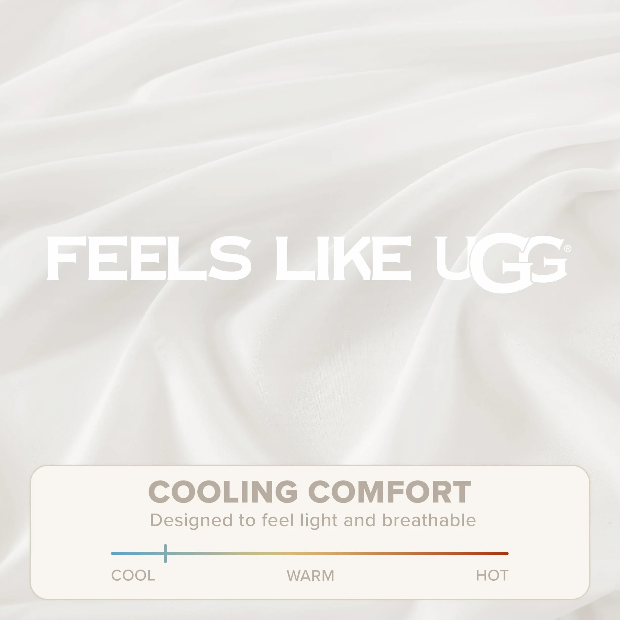 UGG Alahna Twin XL 3-częściowy zestaw pościeli chłodzącej