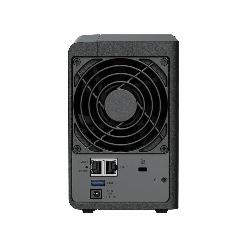 SYNOLOGY DS224+ 6GB Syno NAS 8TB (2X 4TB) Seagate IronWolf, zmontowany i przetestowany z zainstalowanym SE DSM