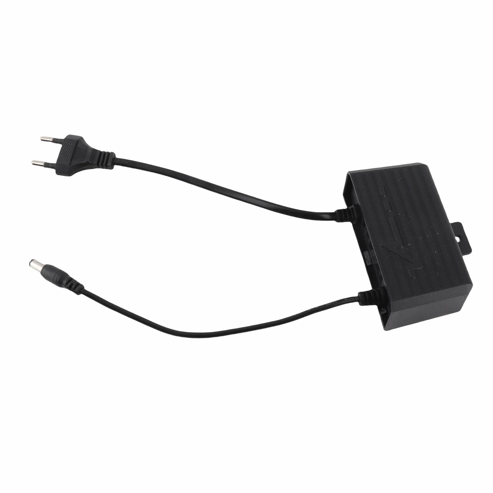 Zasilacz sieciowy 12 V 2 A z ochroną przed światłem, wodoszczelny adapter sieciowy, montowany na ścianie adapter AC-DC do (wtyczka UE)