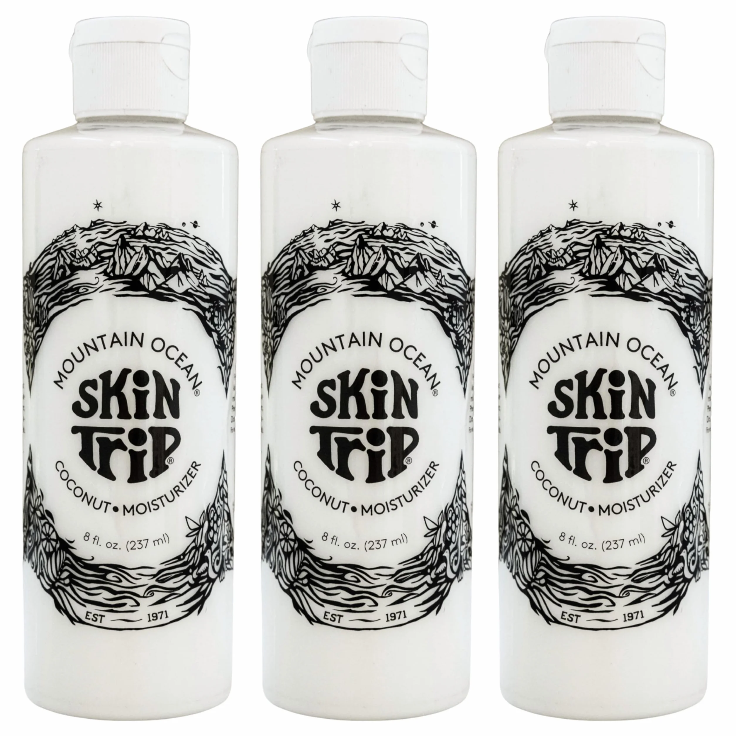Mountain Ocean Krem do skóry Trip Moisturizer, orzech kokosowy, 20 g (3 sztuki)