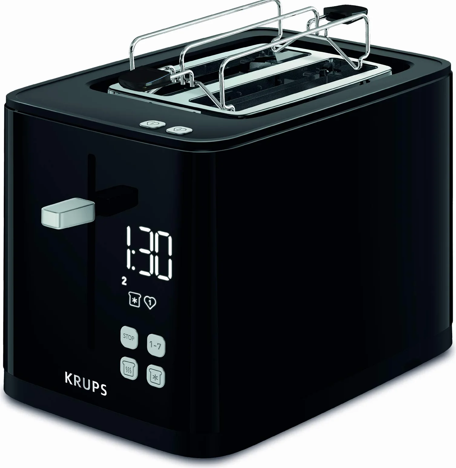 Krups KH6418 Smart'n Light Toster 850 W Czarny