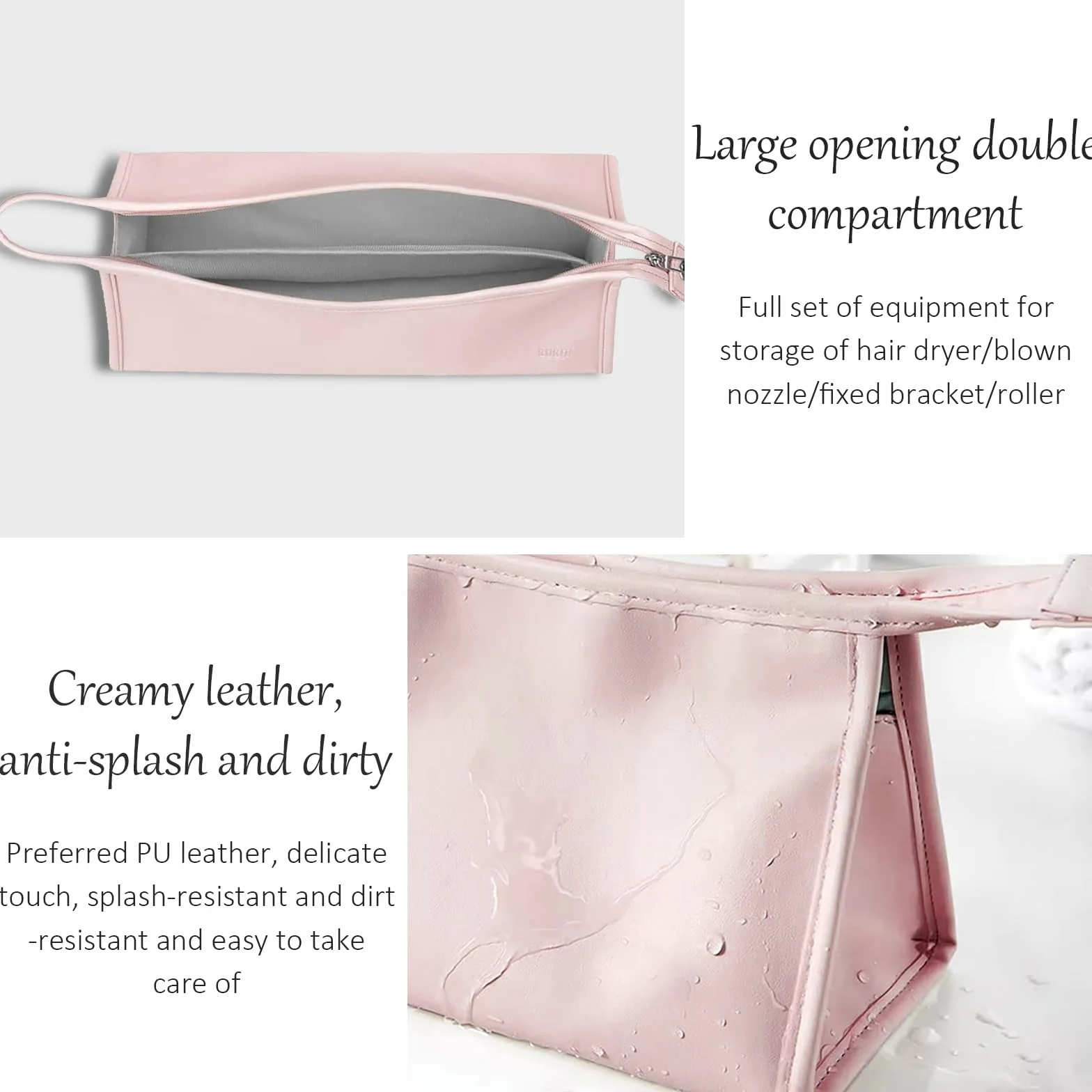 Torba podróżna na Dyson Airwrap Styler i lokówki, przenośna torba do przechowywania szczotki z ciepłym powietrzem, suszarka do włosów, torba podróżna, torba do przechowywania, kompatybilna z Shark