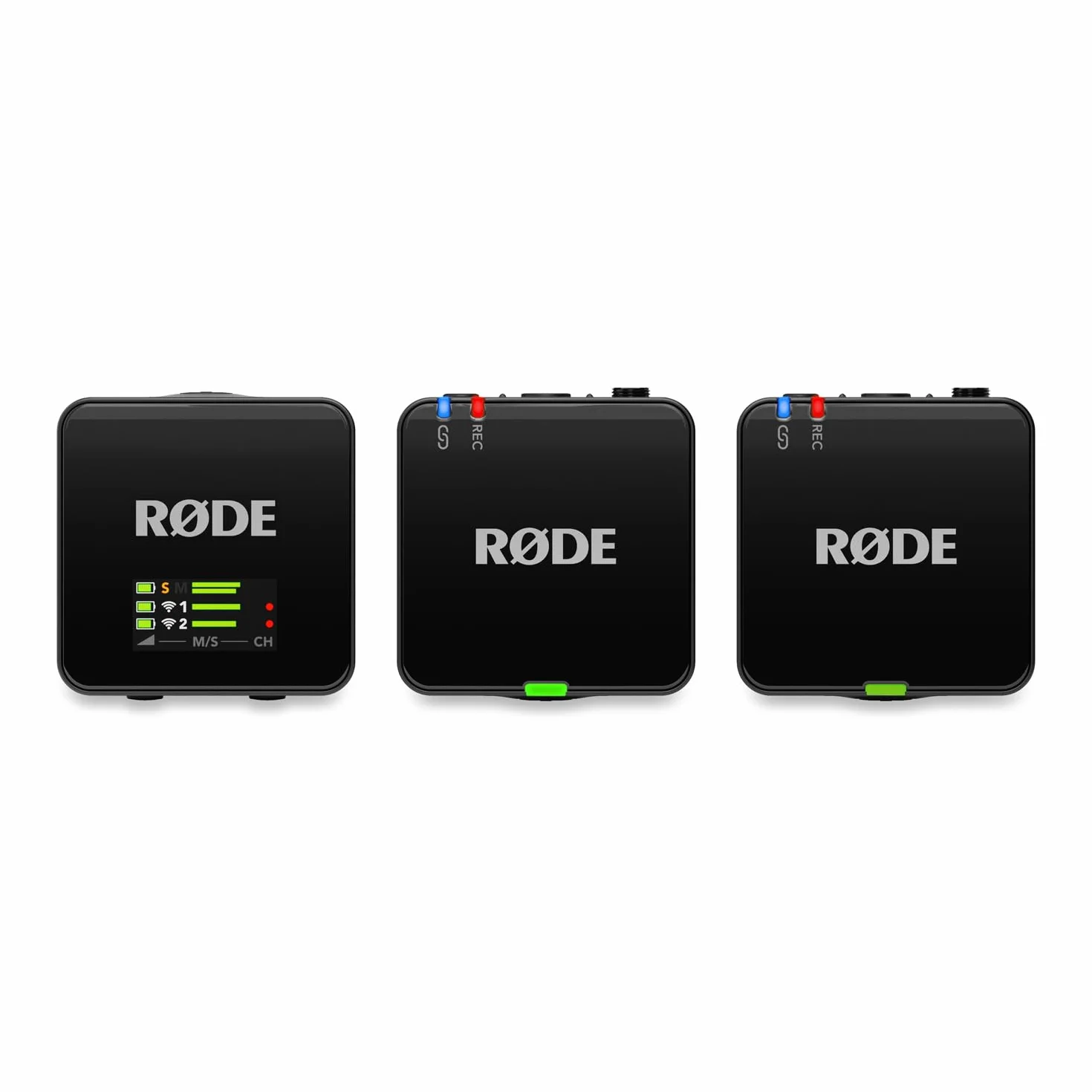 Rode Wireless GO Gen 3 bezprzewodowy 2-kanałowy system mikrofonowy z adapterem ręcznym Interview GO i futrzaną ochroną przed wiatrem