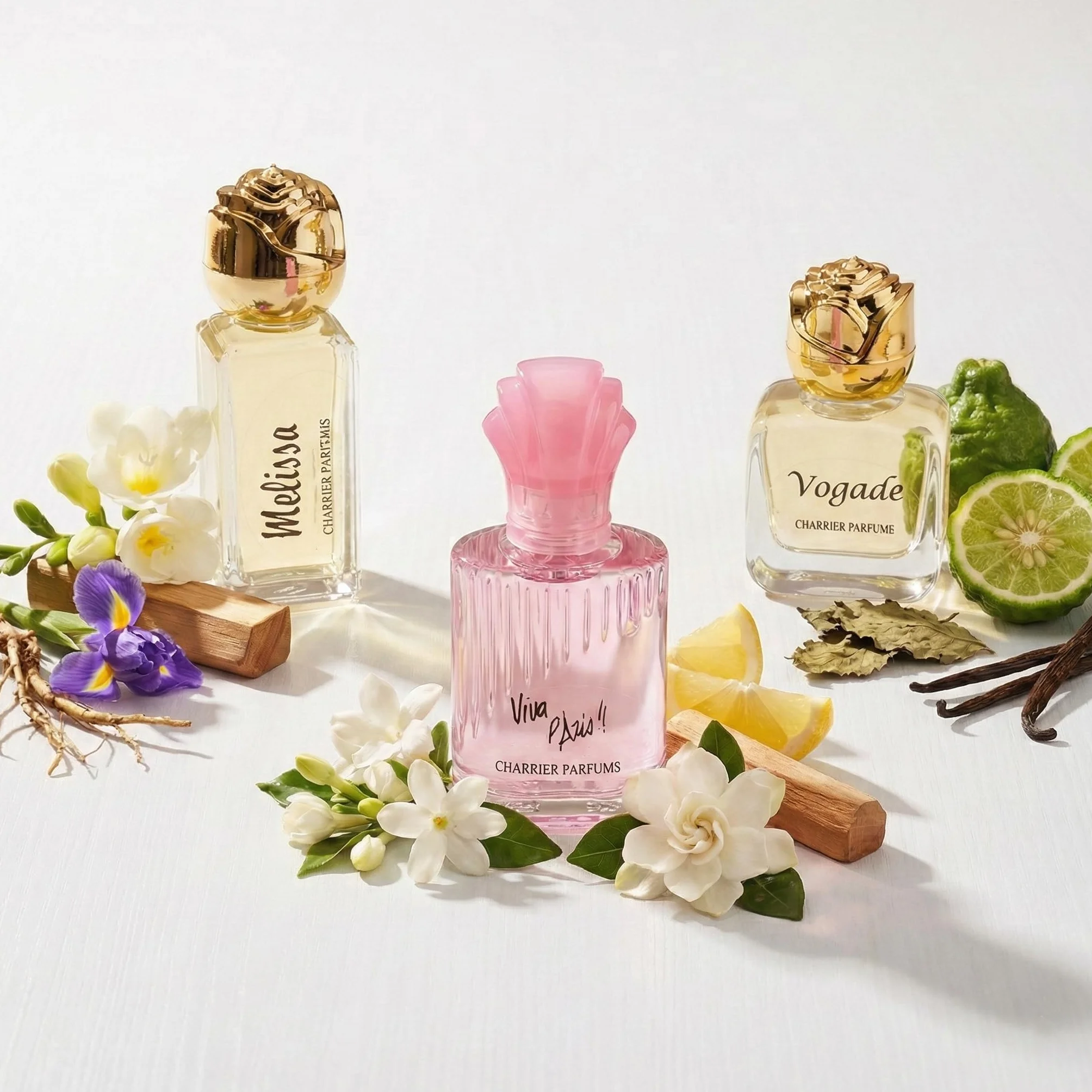 Charrier Perfums kolekcja 10 miniaturowych wod perfumowych łącznie 58,8 ml